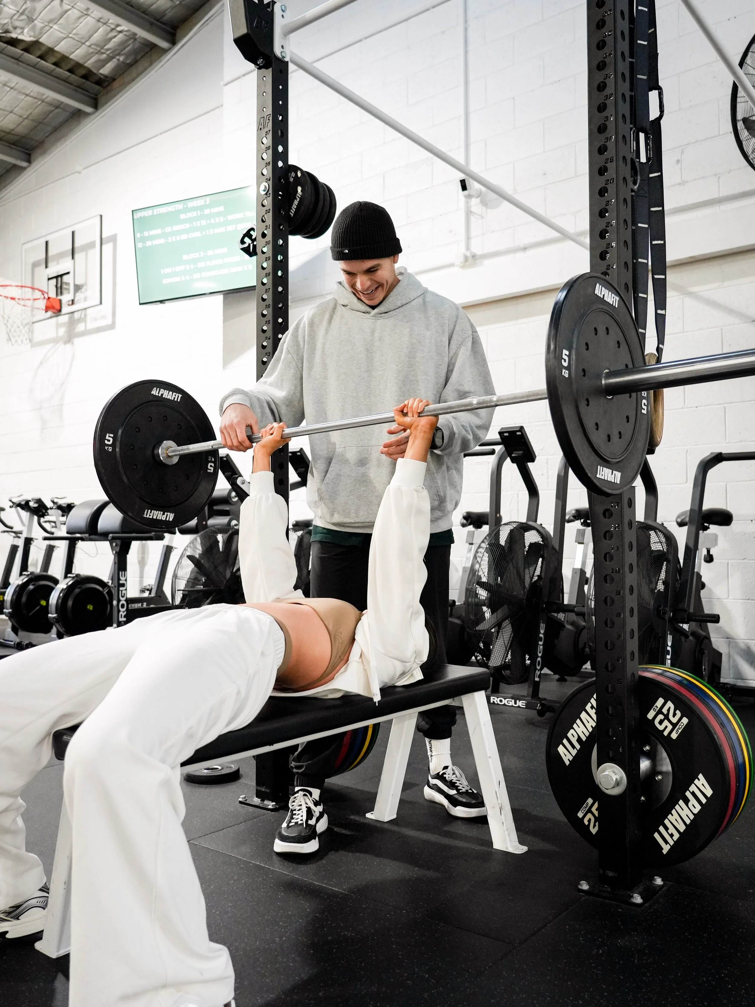 No guessing. No wasted reps. Just work.

Every lift here has a plan behind it and a coach in front of it

Come and train with purpose. DM us to get started

#refitcaringbah #sutherlandshiregym #sutherlandshirefitness #strengthtraining #trainwithinten