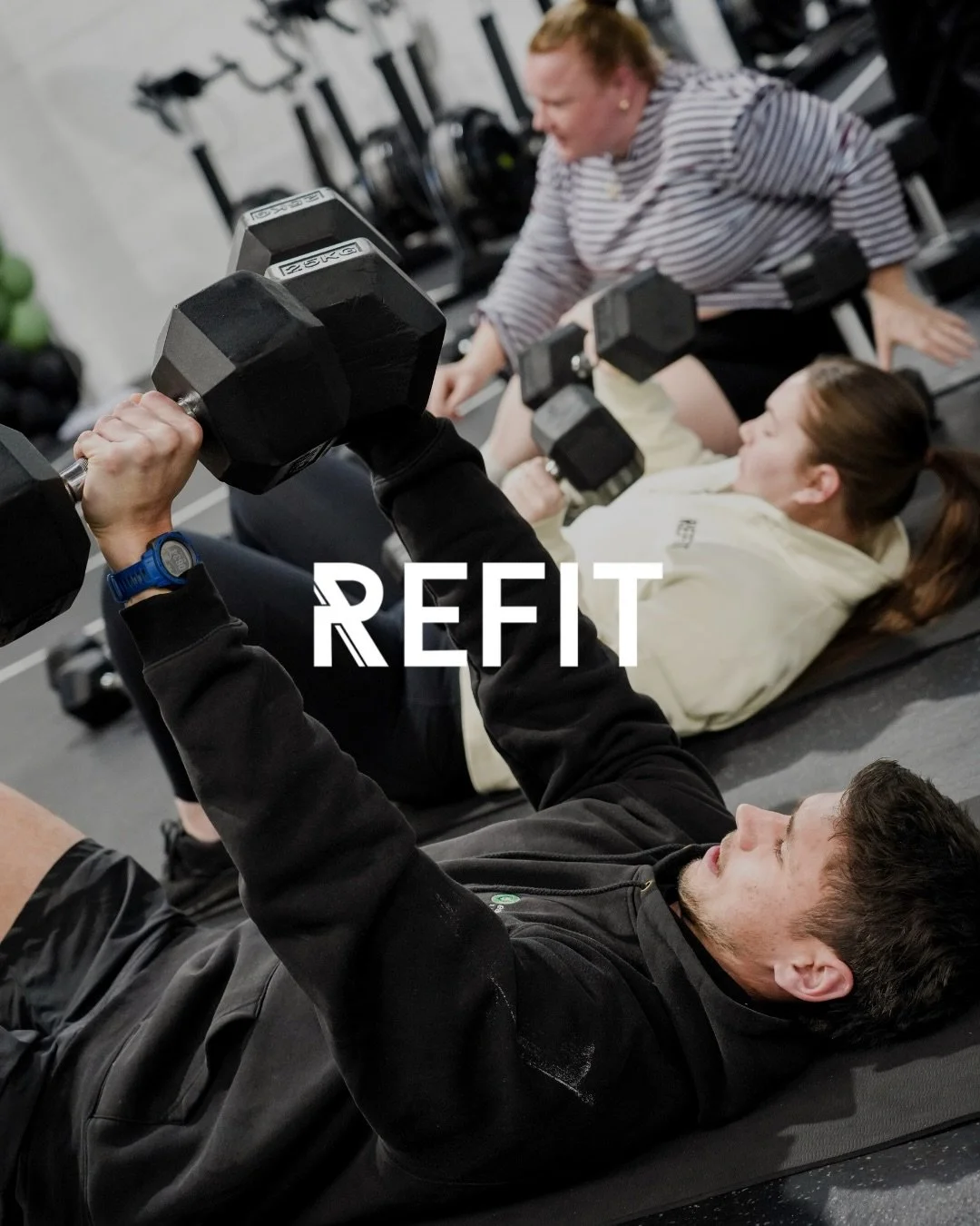 The weights are moving and the little ones are looked after

This is what the standard looks like: full room, coached sessions, and a creche so nobody has to choose between showing up for themselves and showing up for their little ones

#refitcaringb