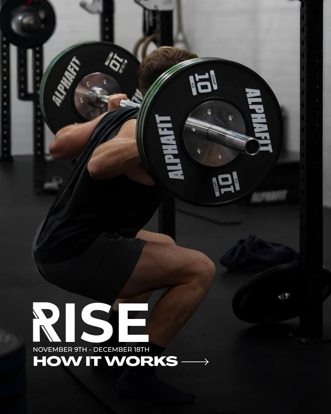 Introducing RISE

You have 6 weeks to see if not only you, but your team of 3 can RISE to the challenge 

Join us as we focus on habit formation, to reach our full potential, finishing the year the way we started.
With prizes to be won, we are excite