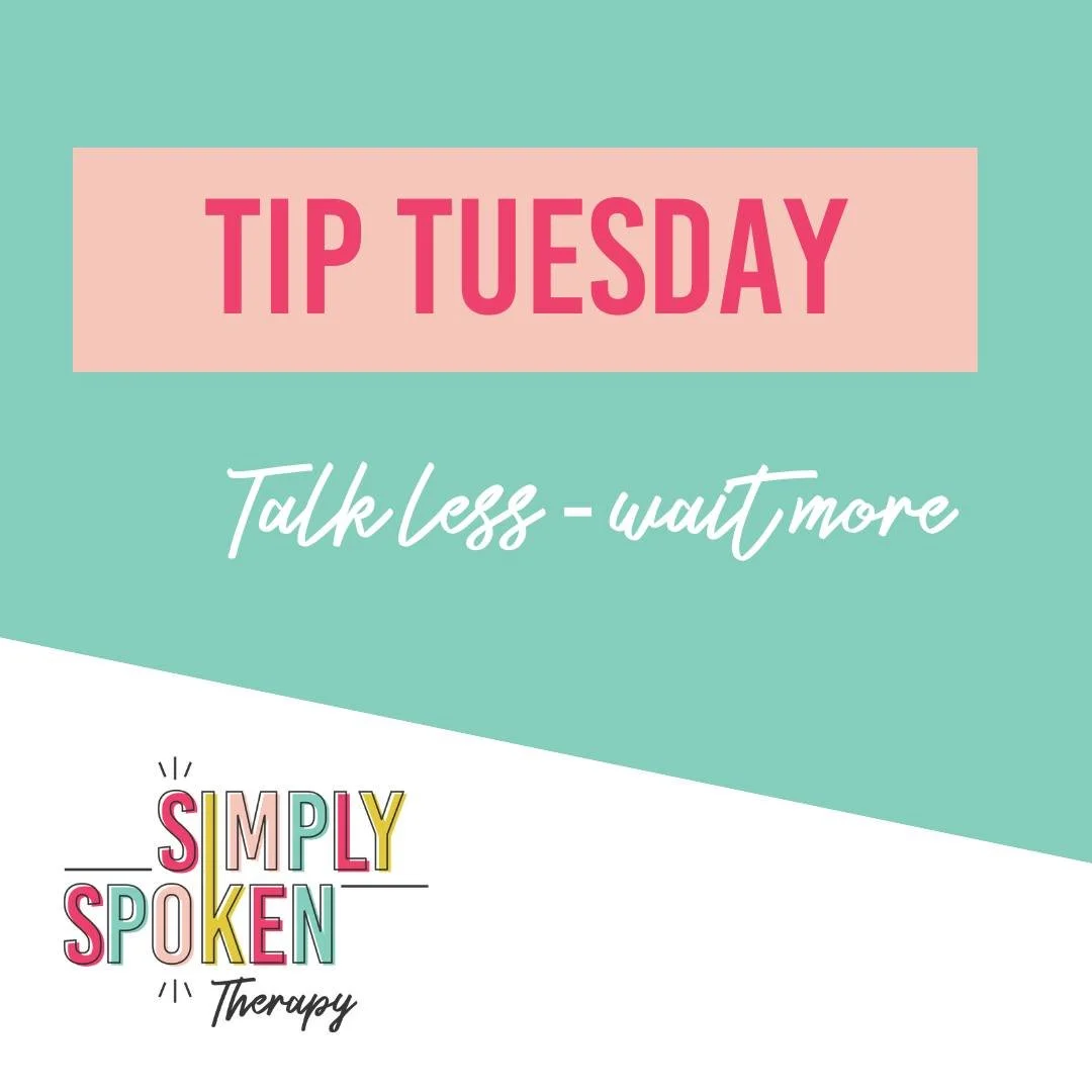 Sometimes our words fill all the space! Try saying a short phrase (&ldquo;uh-oh!&rdquo; or &ldquo;all done!&rdquo;) and then pause..... like, an awkward-pause amount of time (yes, it will feel super odd). That tiny silence gives your toddler a chance