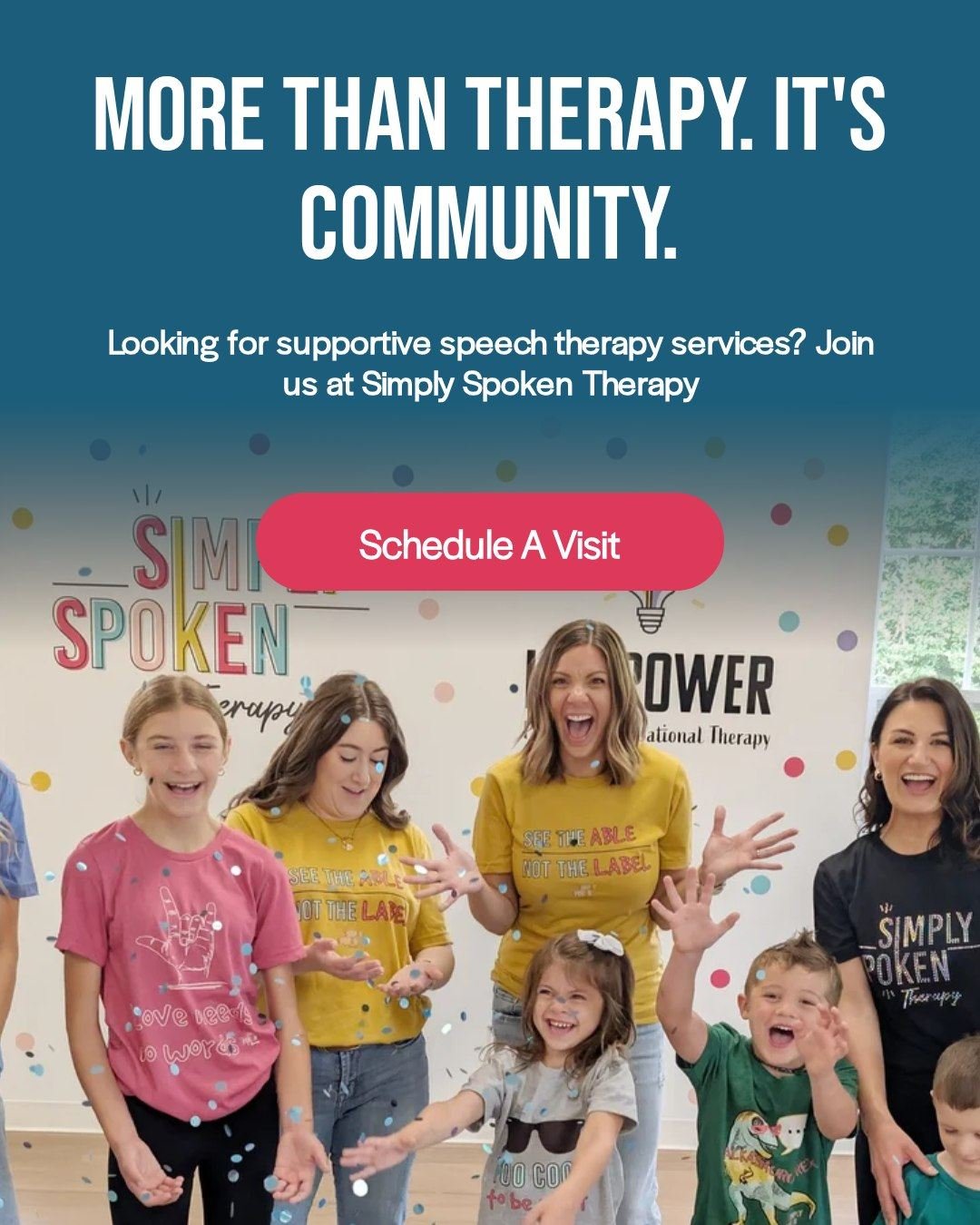 At Simply Spoken Therapy, we&rsquo;re big believers that connection comes first - always. 
Because when kiddos feel safe, seen, and supported&hellip; the real magic happens. The brave tries, the silly sounds, the new words, the sparkle-in-their-eyes 