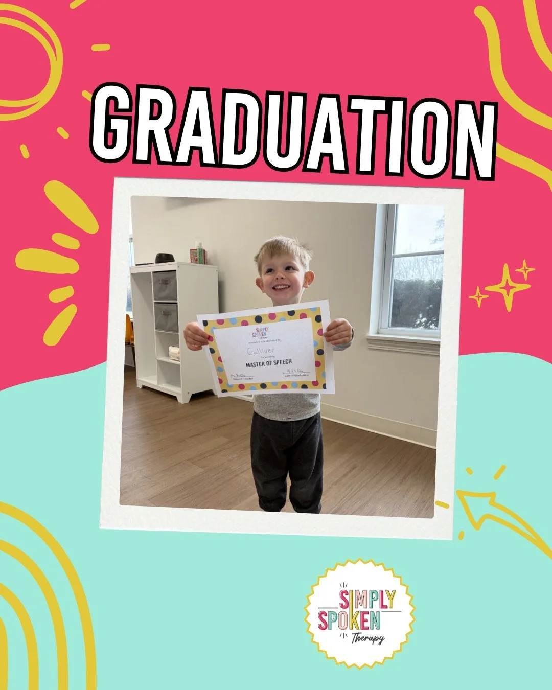 🎓🚨 BREAKING NEWS 🚨🎓
Local Child Graduates Speech Therapy&hellip; Now Won&rsquo;t Stop Talking.

And we mean that in the BEST way possible.

This former &ldquo;working on my words&rdquo; kiddo is now out here delivering full-length TED Talks at th