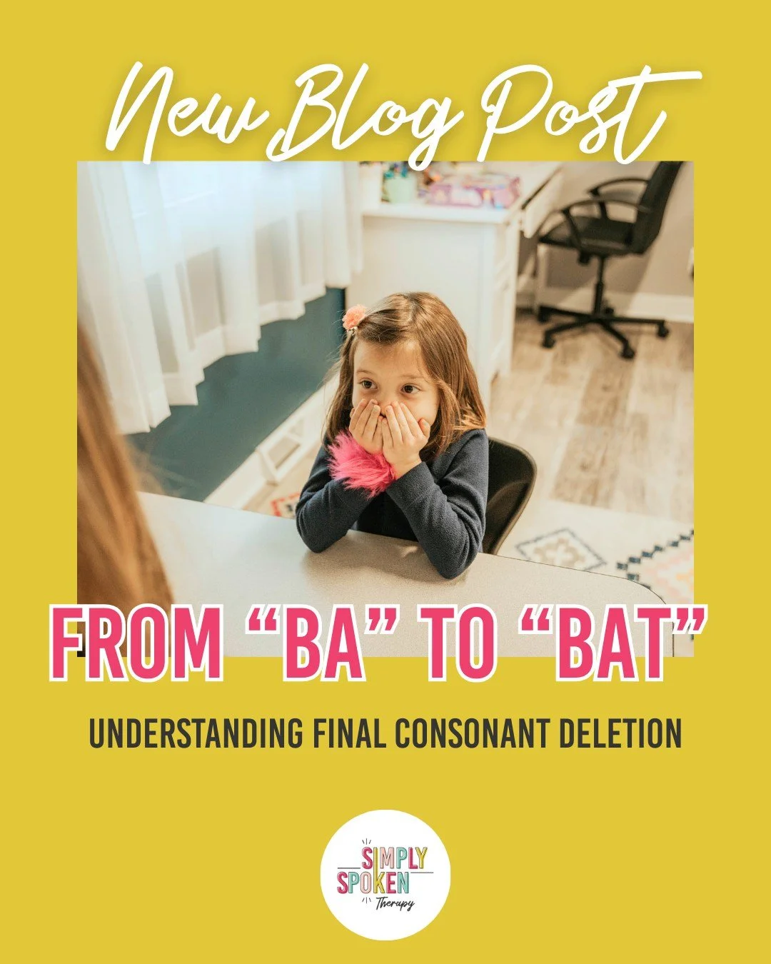 Ever hear your little one say &ldquo;ca&rdquo; instead of &ldquo;cat&rdquo; or &ldquo;do&rdquo; instead of &ldquo;dog&rdquo; and think&hellip; wait a minute&hellip; where did the rest of the word go? 🤔

You&rsquo;re not imagining it! This super comm