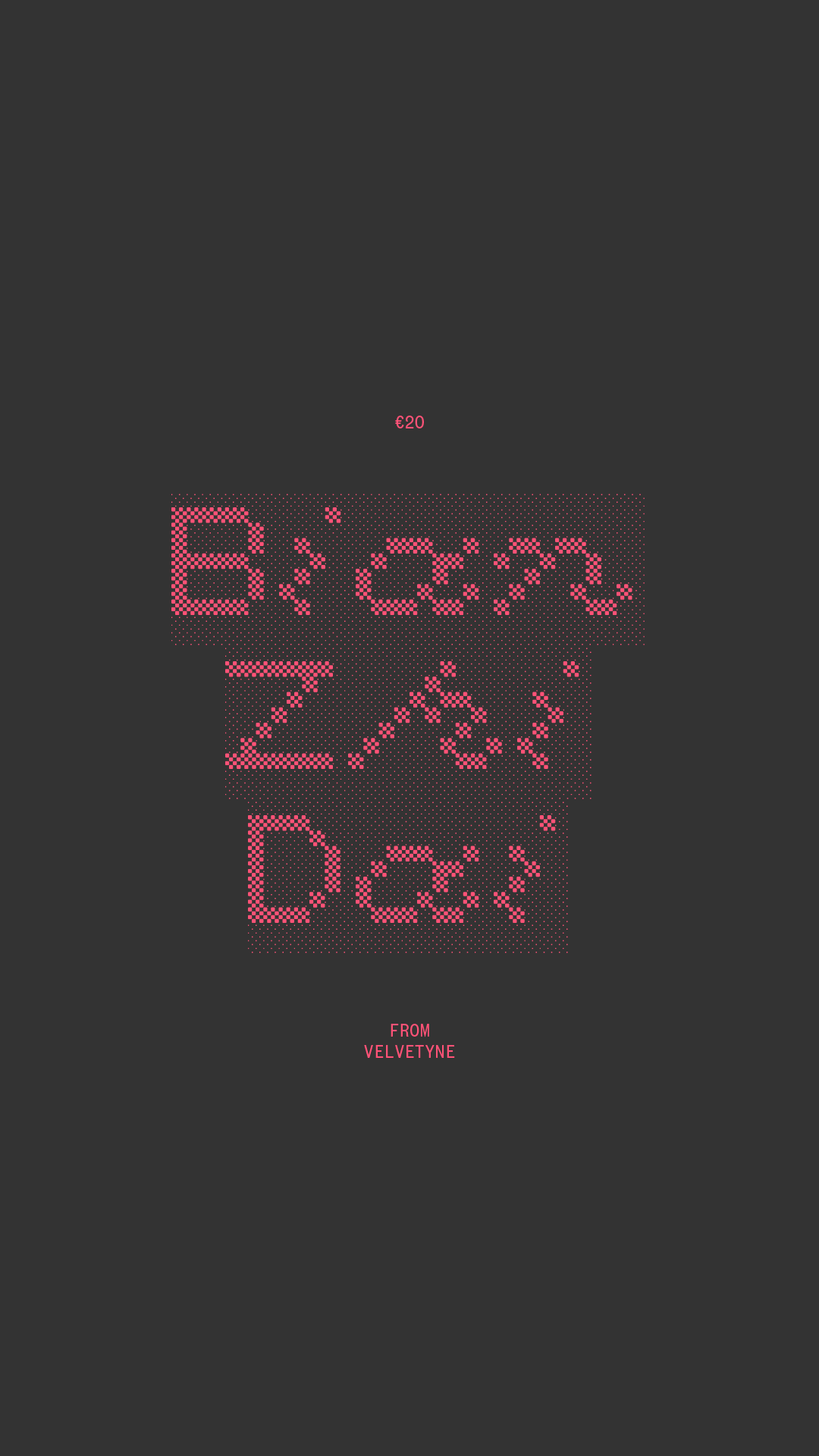 Bianzhidai by Velvetyne