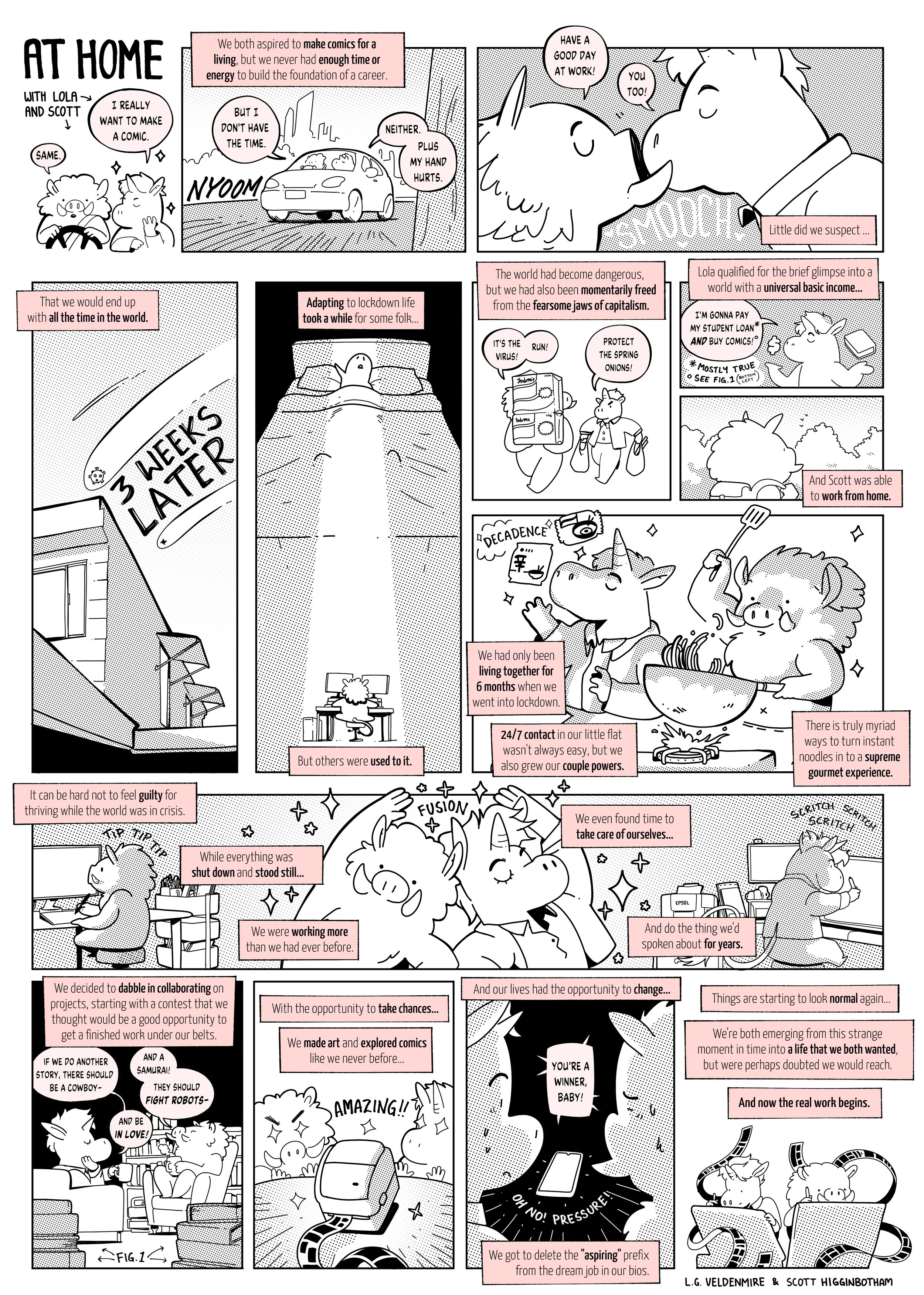 For the Perth Comic Arts Festival's 2022 Tale Town Publication - In collaboration with Scott Higginbotham