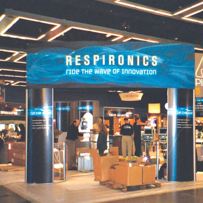 Respironics Trade Show Display