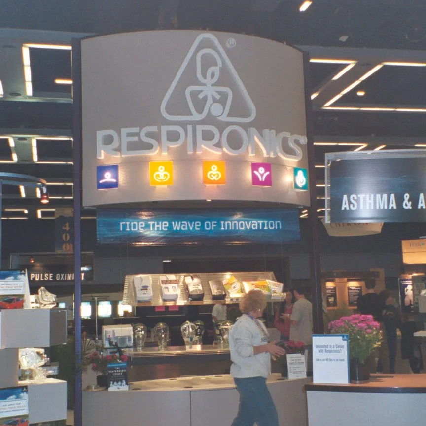 Respironics Trade Show Display