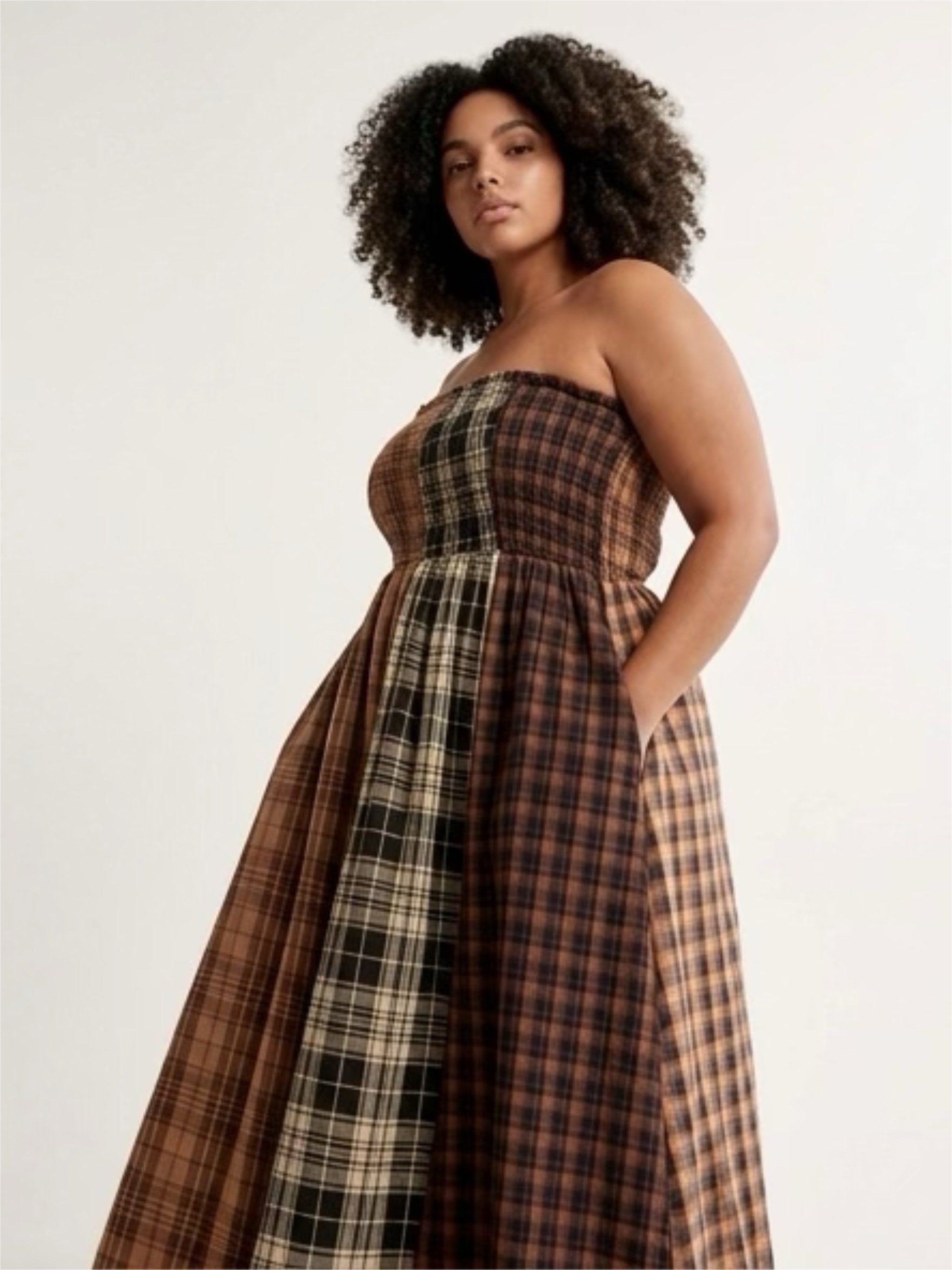 Sweet Riot Plaid Dress