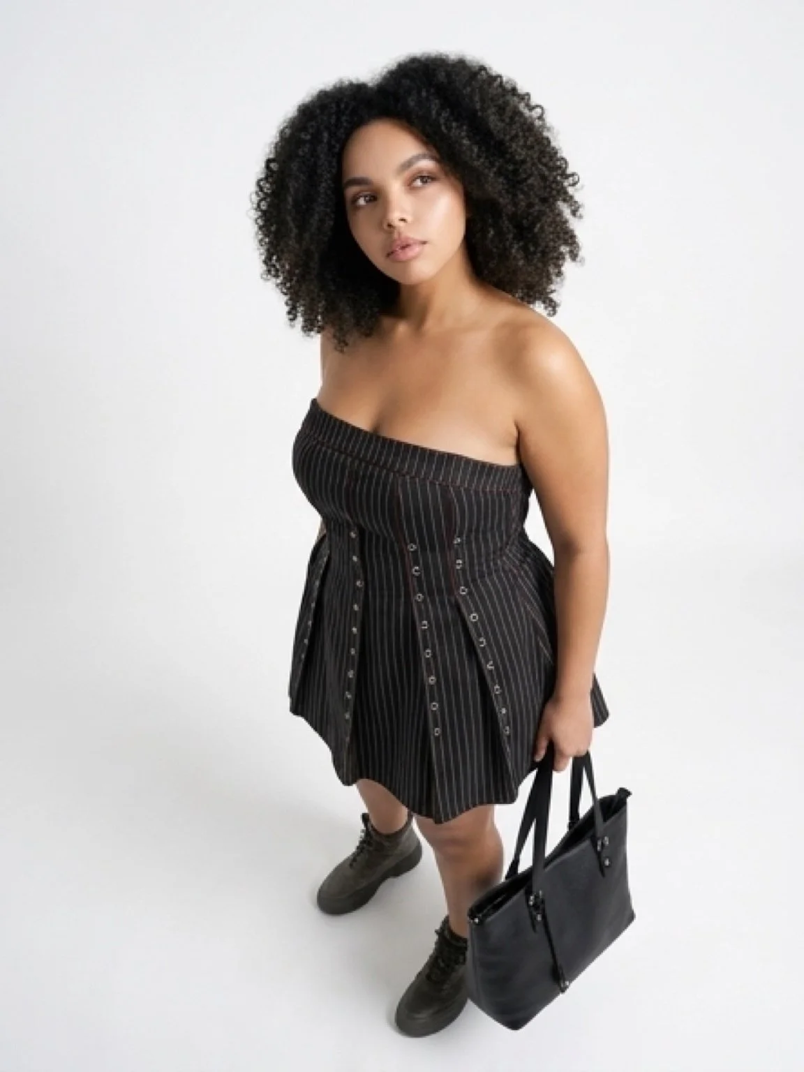 Midnight Pinstripe Mini