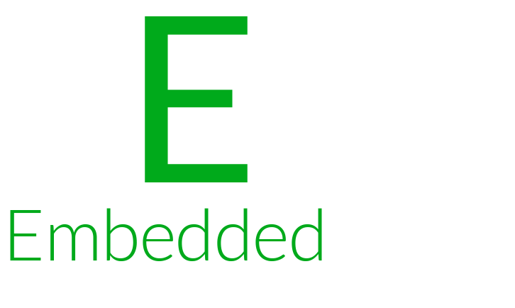 Embedded One