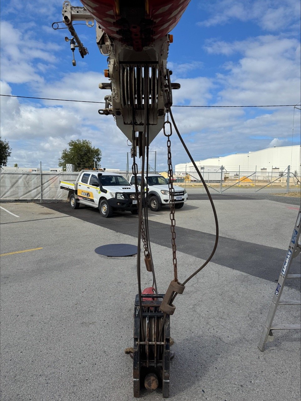 Boom Head Sheave Replacement