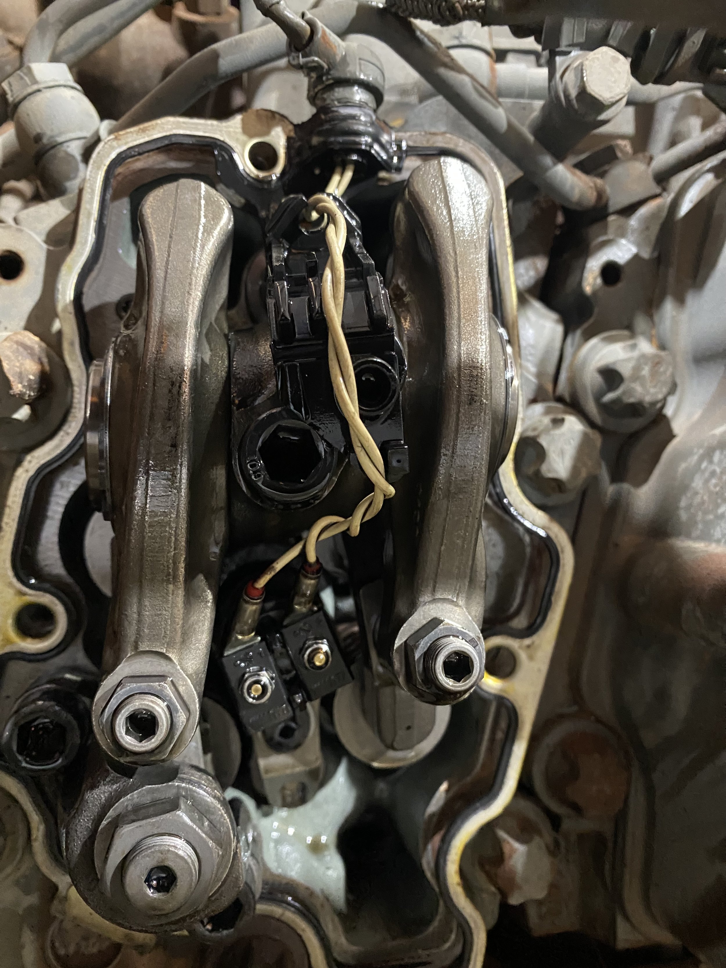 Engine Repairs on LTM 1300-6.2 all-terrain Crane