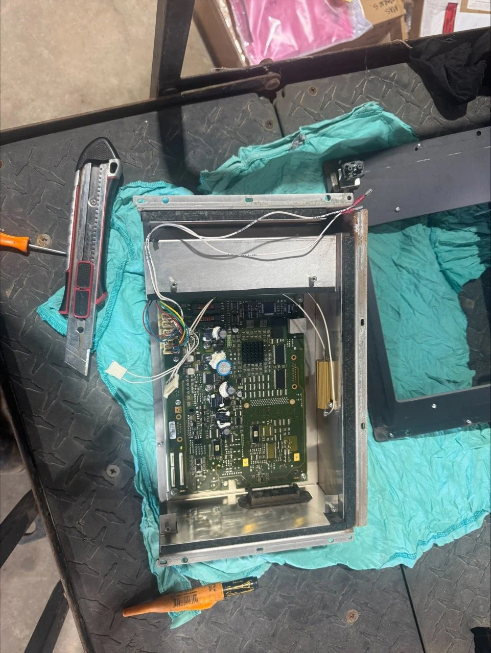 Liebherr Liccon screen repairs LCD screen replacement and touch pad replacement