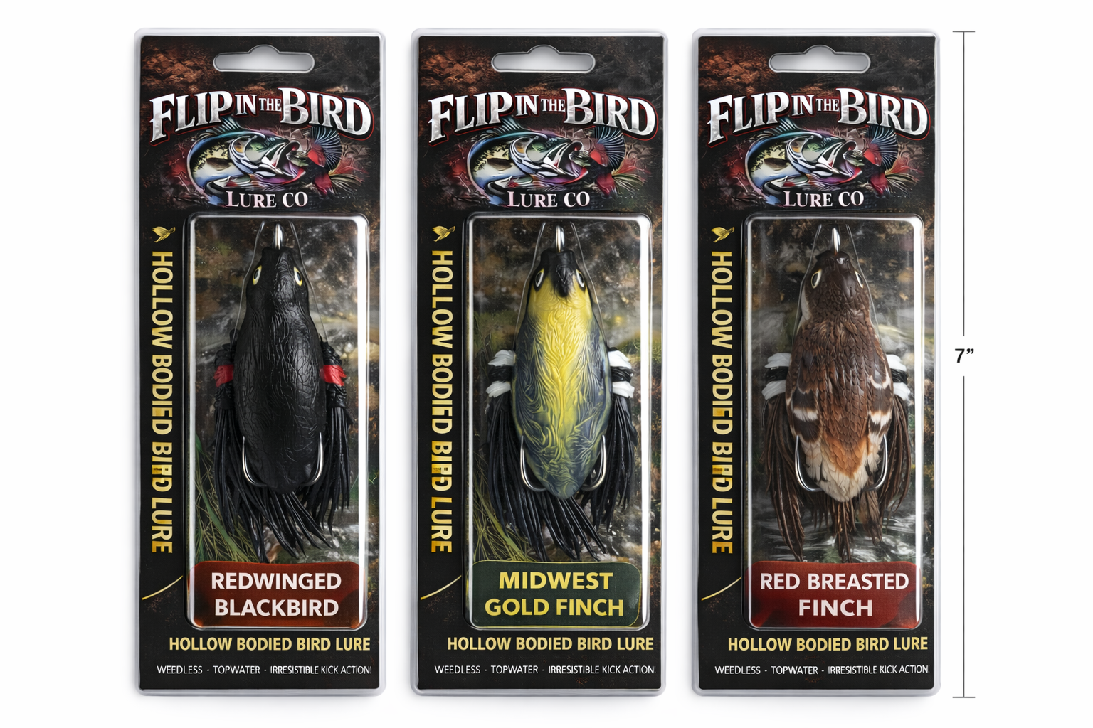 New Bird Lure Packaging coming soon 
