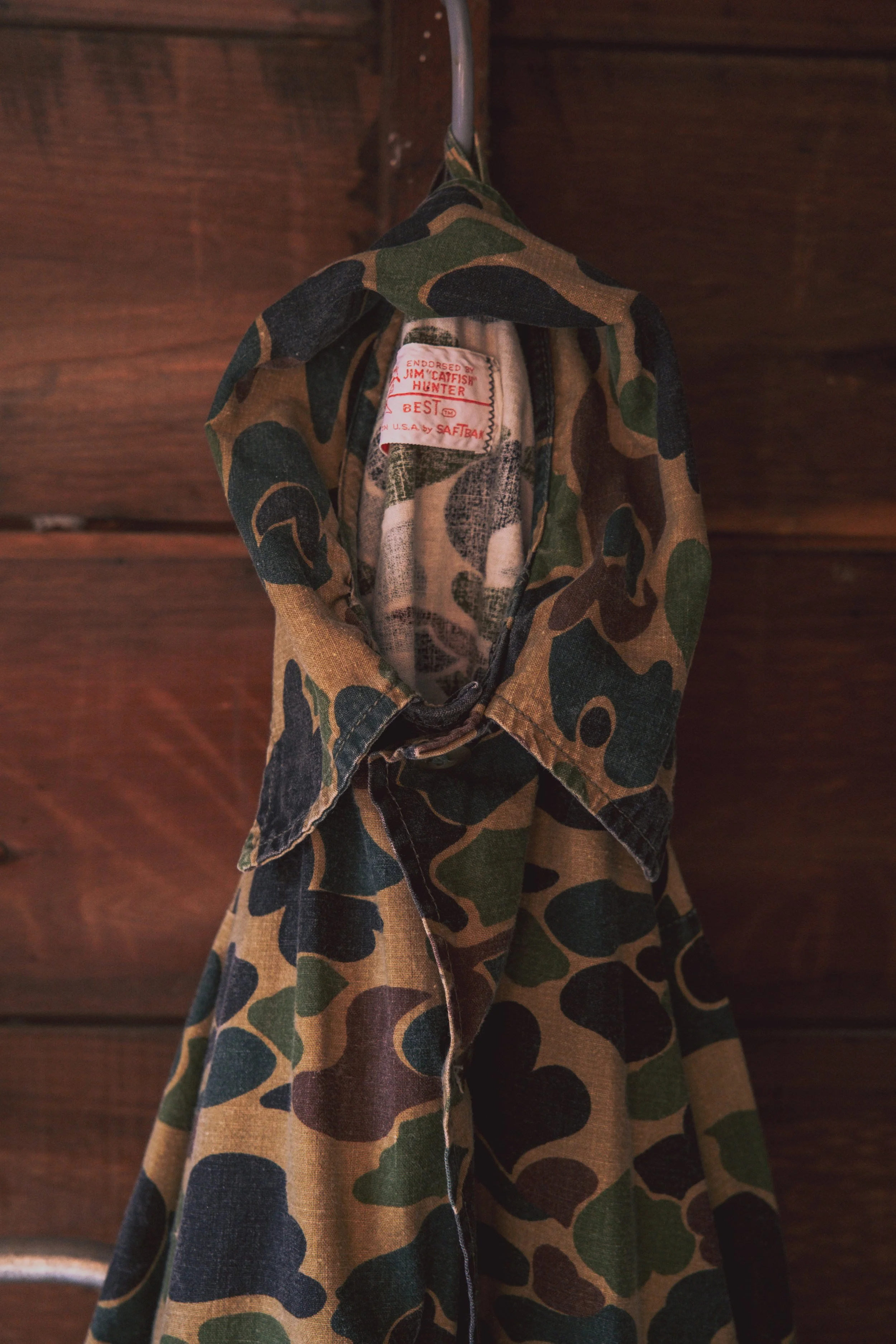 Men's Vintage Camo Cabin Jacket