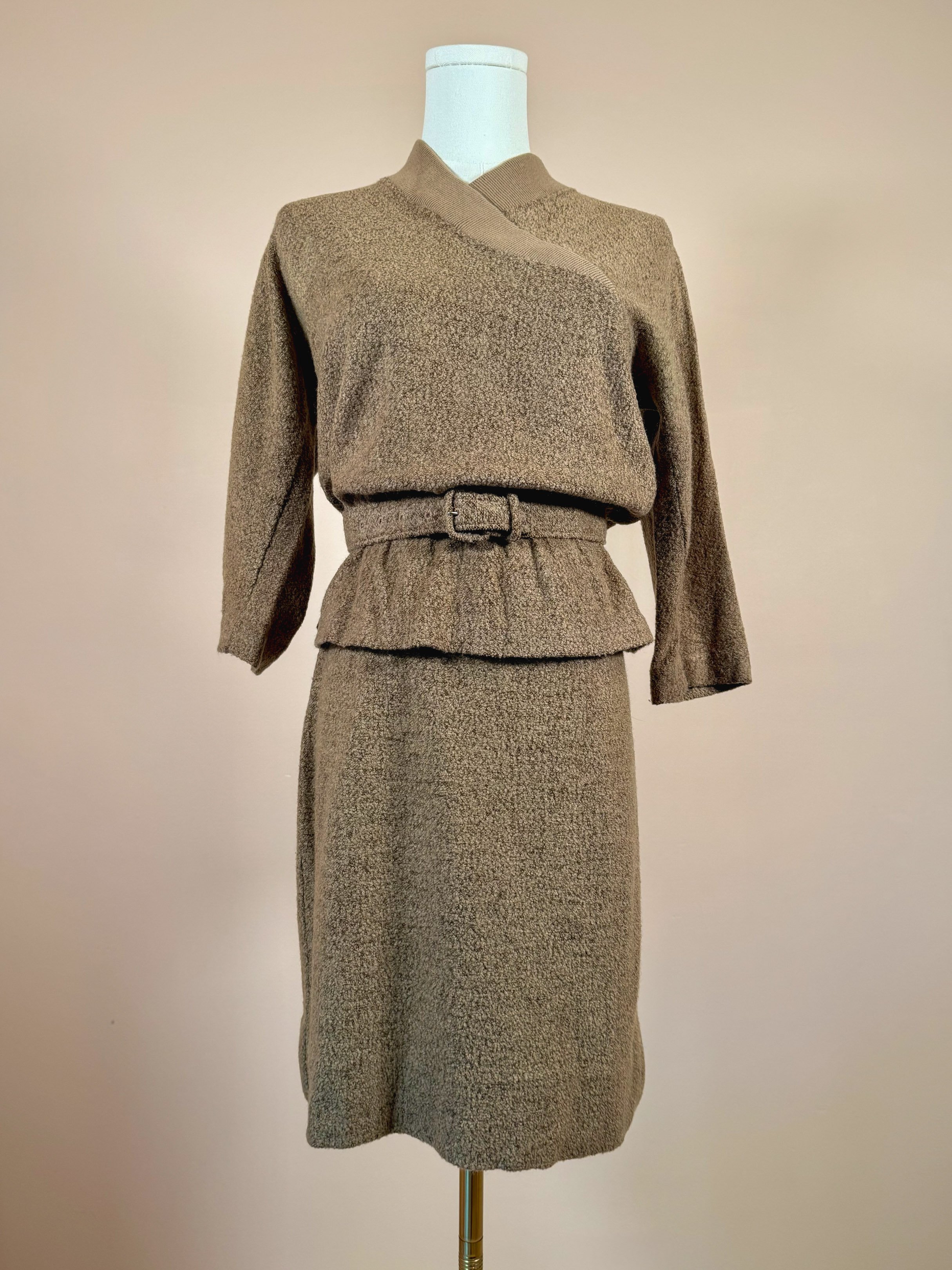 1950s Jantzen Hearthside Knit Set : XS/S