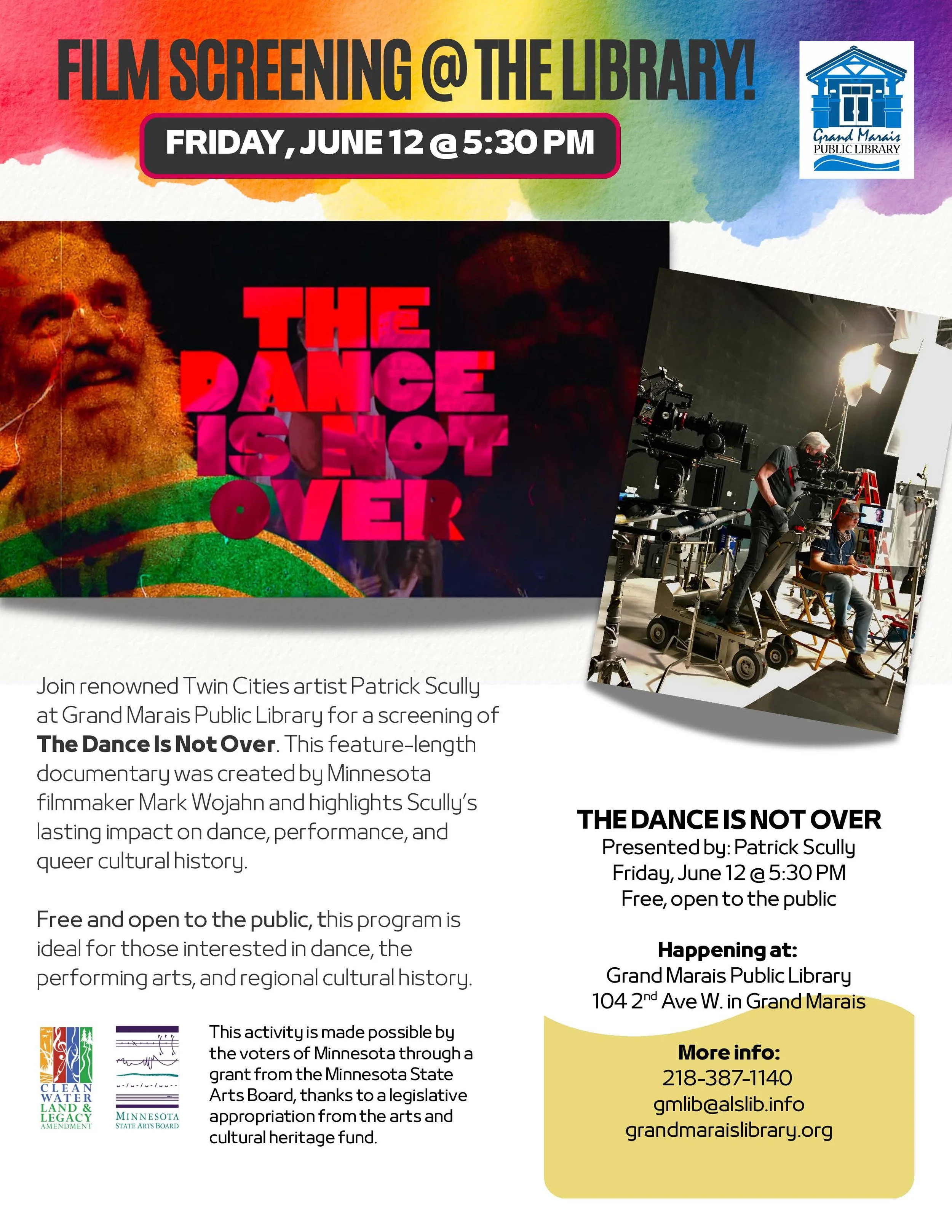 Film Event: The Dance Is Not Yet Over