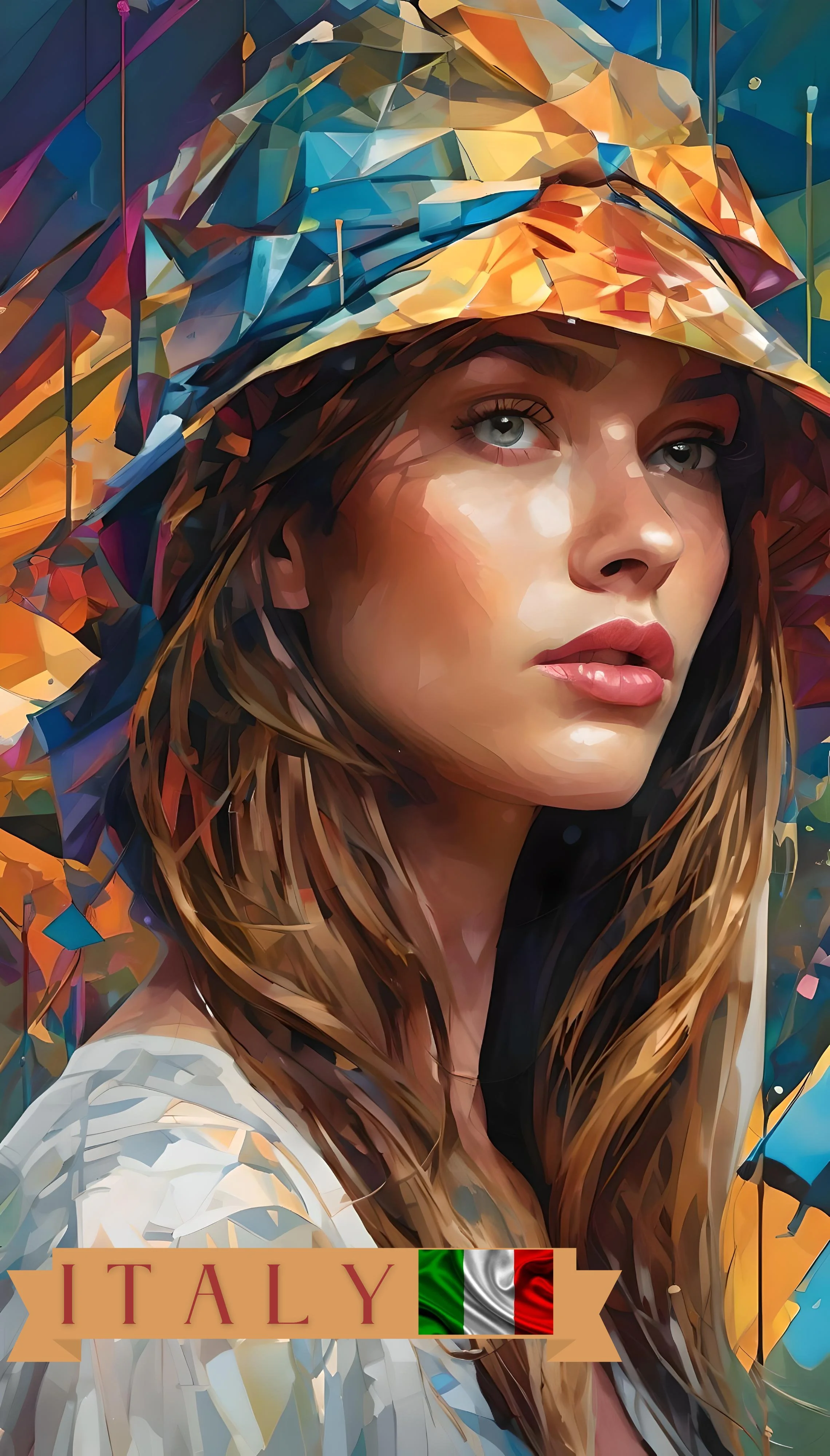 Beautiful Model in Italy 