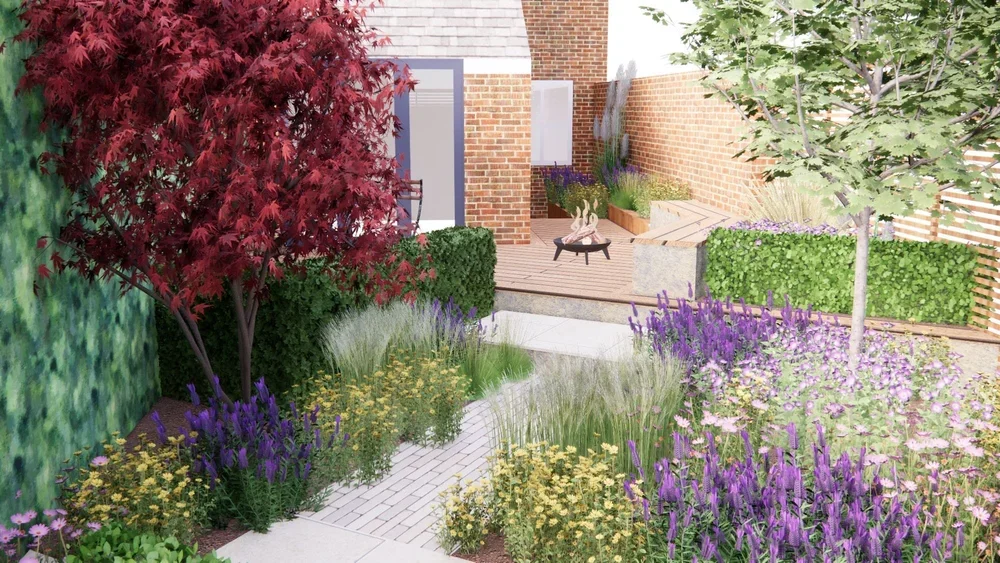 Contemporary garden design project in Didsbury Manchester