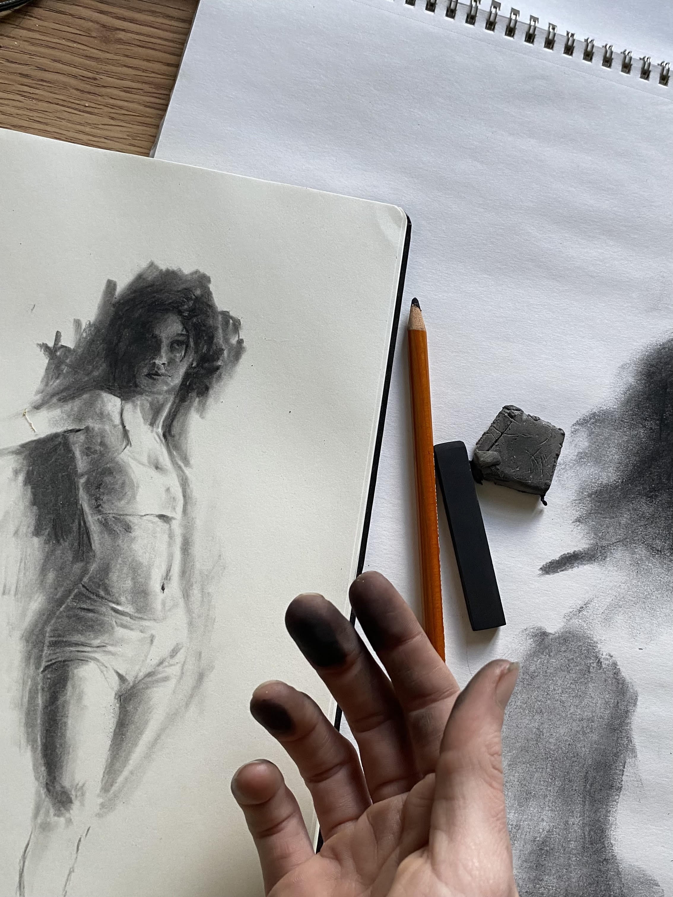 figure study I || 8.5x11" || 2023
