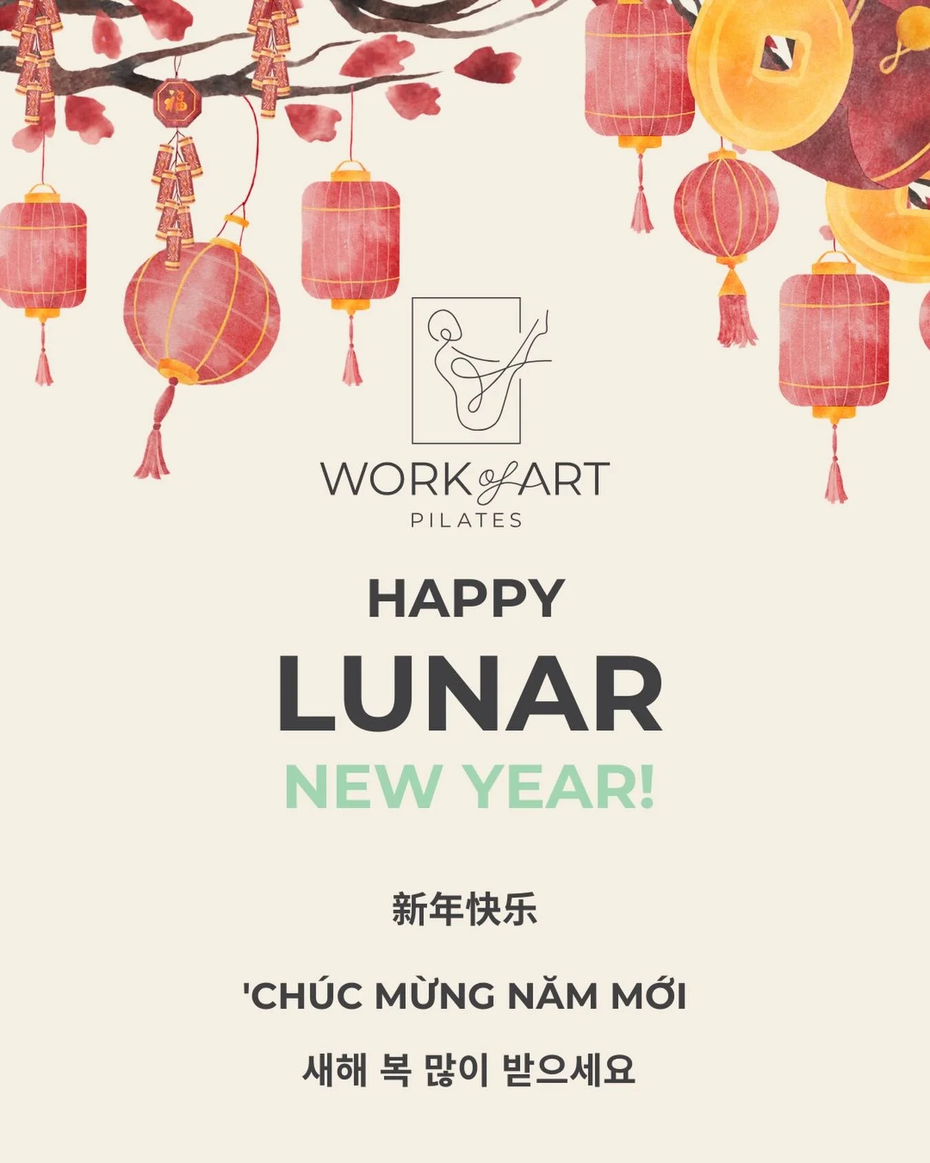 Happy Lunar New Year! Welcome to the Year of the Horse- a year symbolising strength, endurance, freedom and forward momentum.

To our lovely WOA community, we hope this Lunar New Year is filled with connection, warmth and meaningful moments with fami
