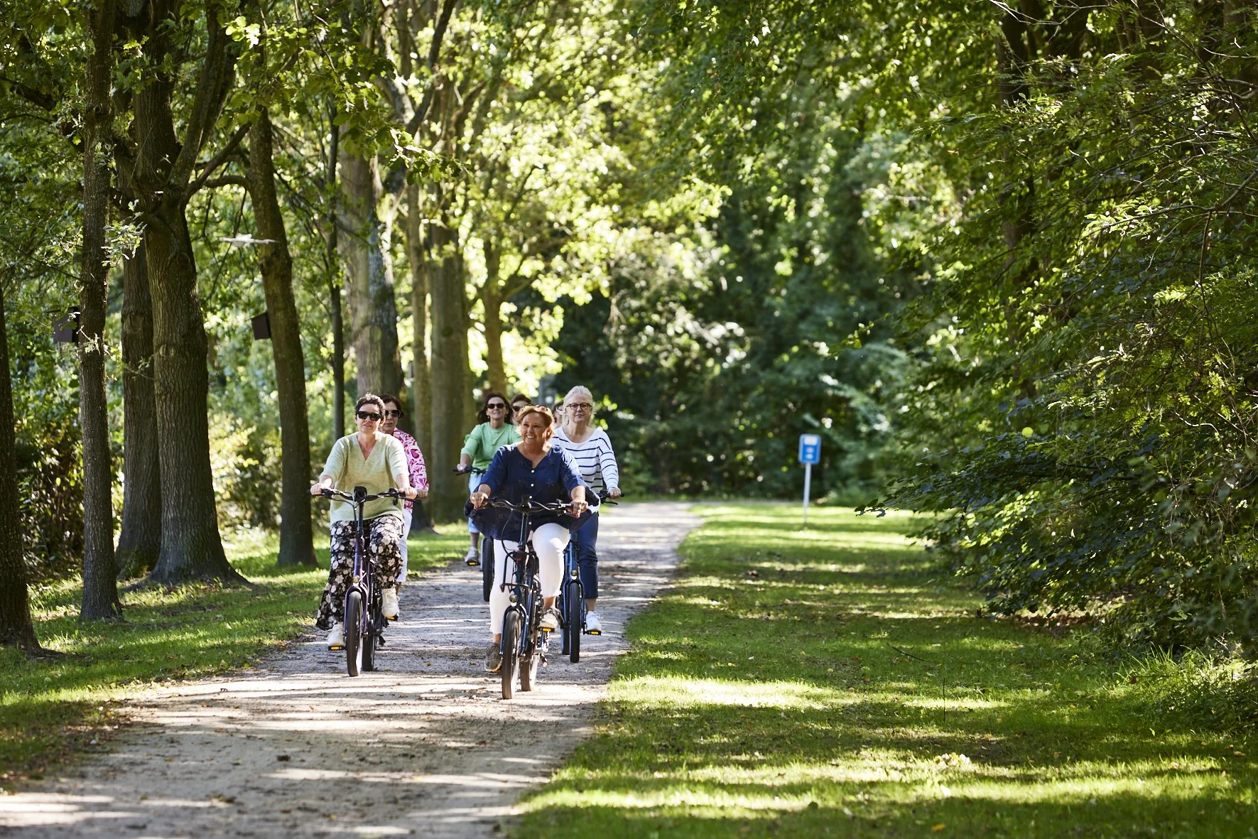collega's op de fiets