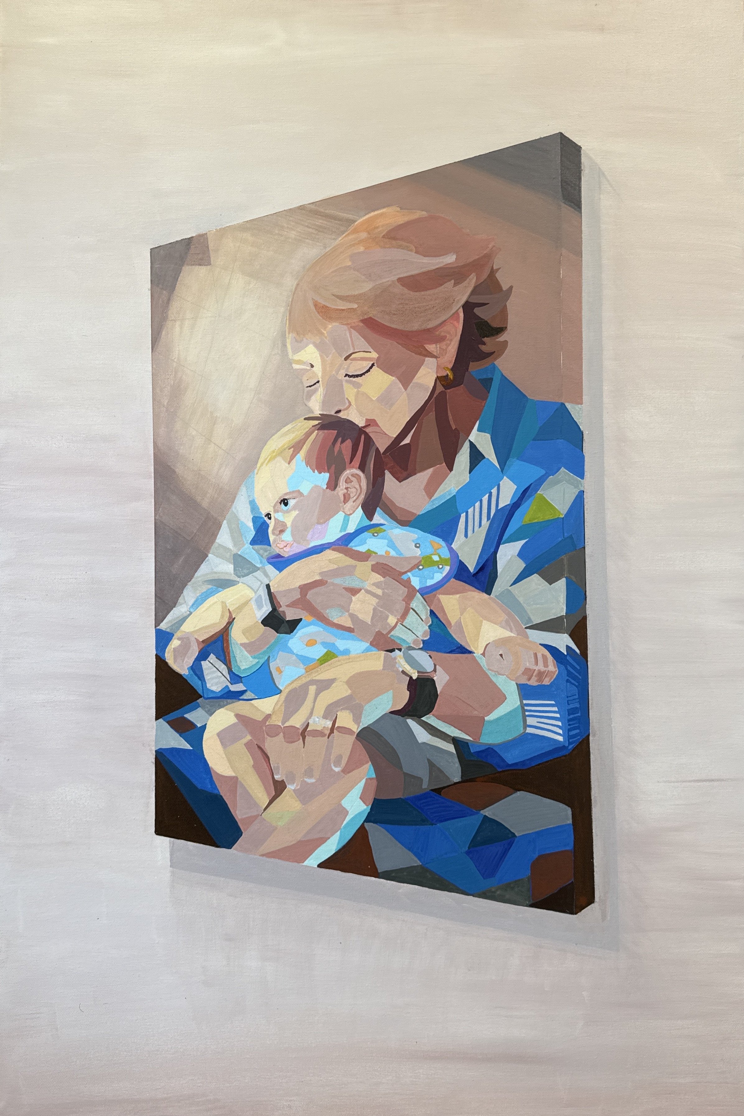 Holding Time, 24x36 Acrylic on Canvas, 2026