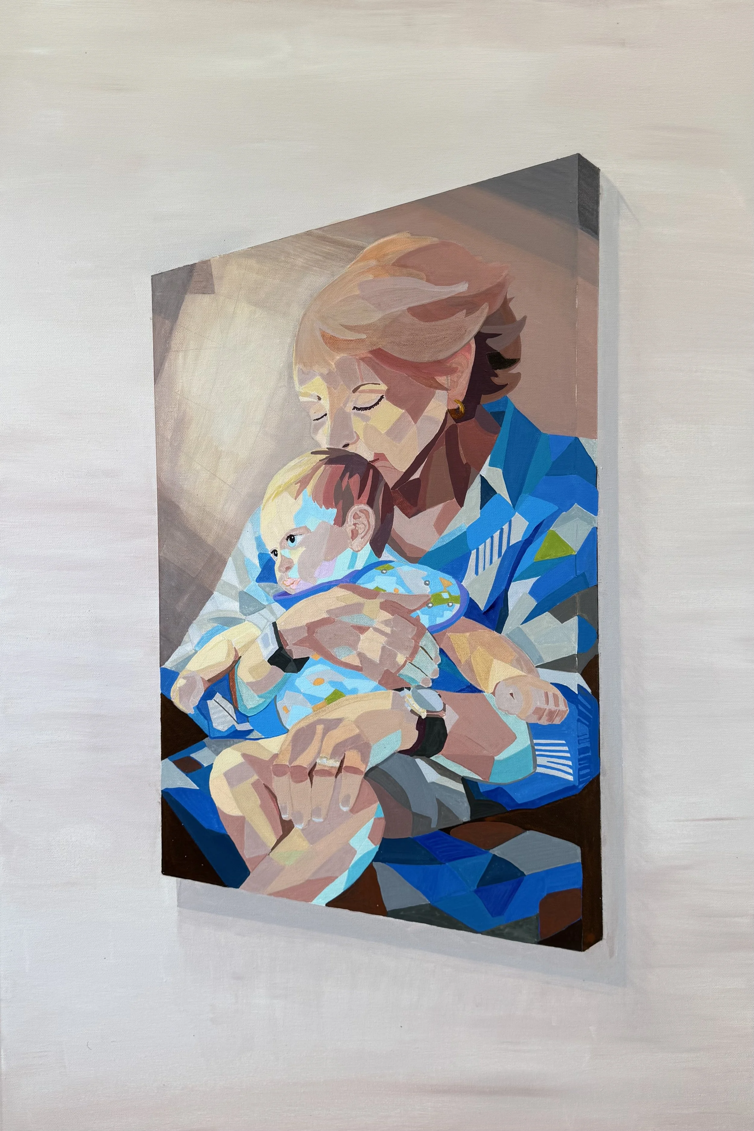 Held 24x36 Acrylic on Canvas, 2026