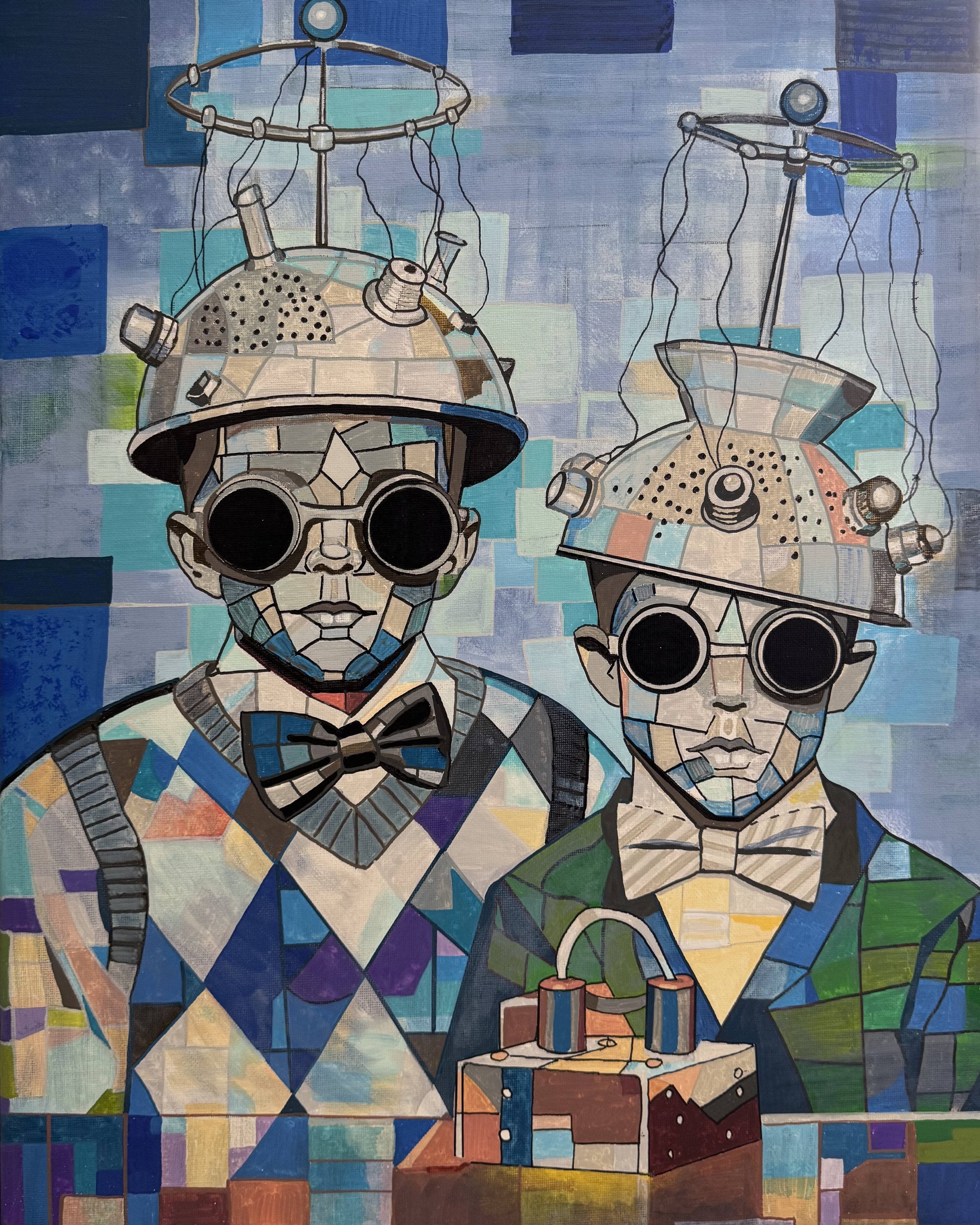 Meanwhile
16x20, Acrylic on canvas, 2026