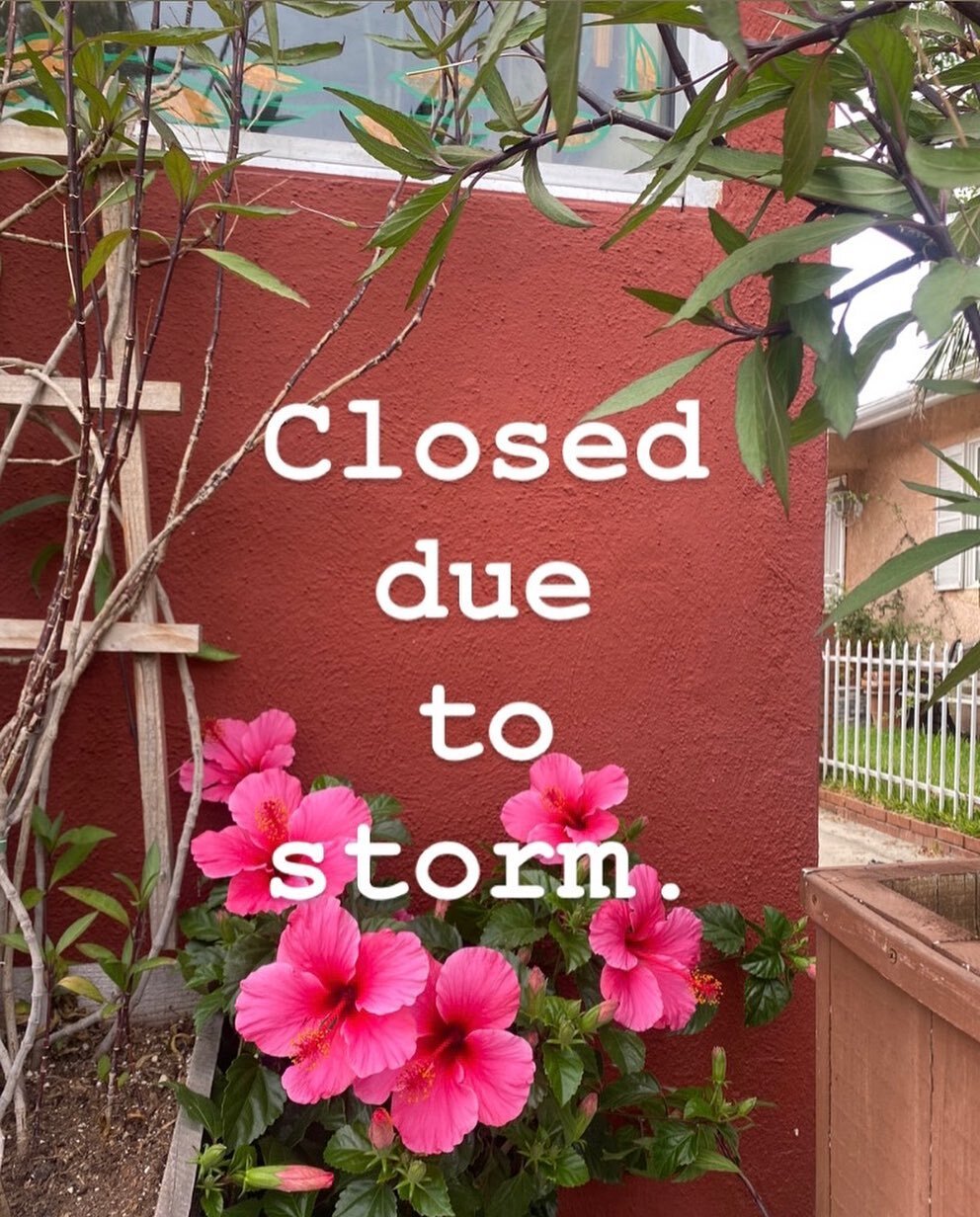 Hey y&rsquo;all! We wanted to play it by ear, but decided to close tomorrow 8/20. Weather is unpredictable and we rather play it safe! We don&rsquo;t want our team or y&rsquo;all to be driving out there like that. Looks like we are still opening Mond