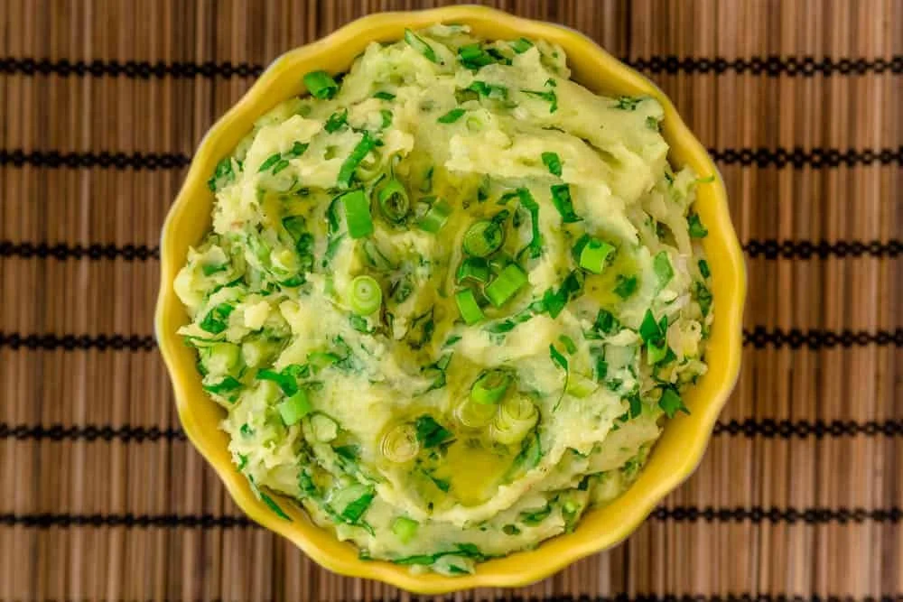 Garlic Mustard Mashed Potatoes