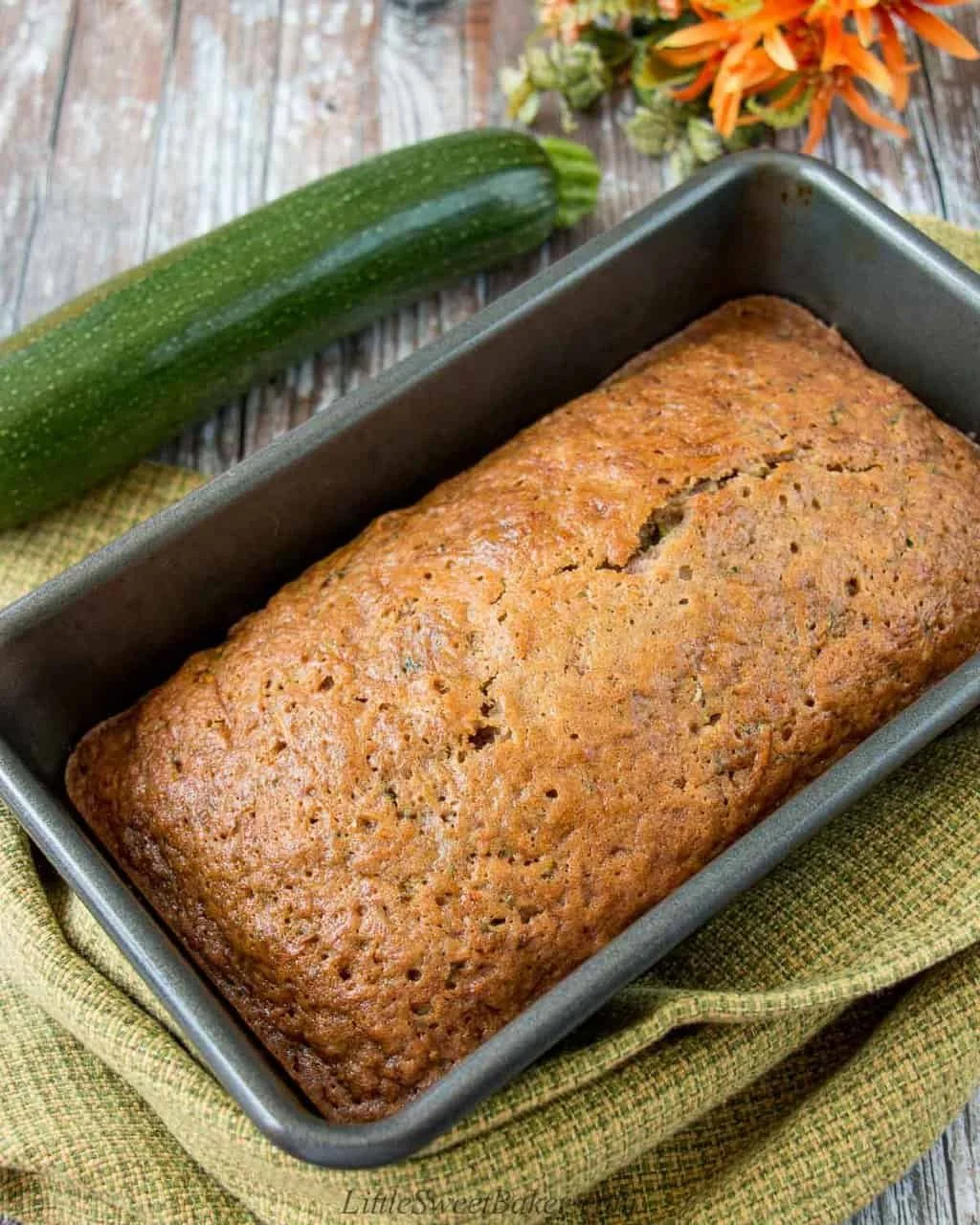 Creeping Thistle Zucchini Bread (vegan)