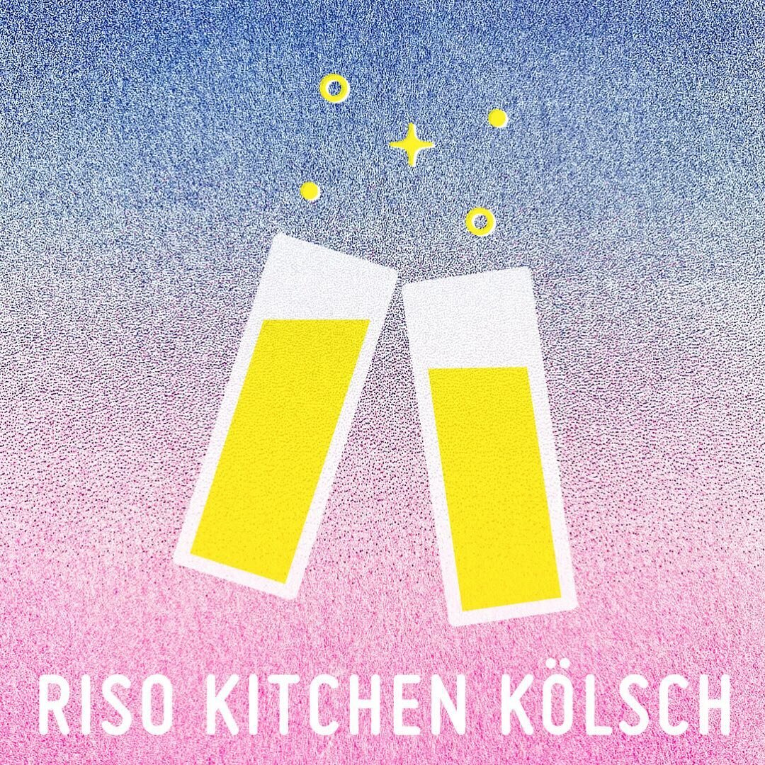 RISO KITCHEN K&Ouml;LSCH 🍻🥤 ☕️ 
Neue Termine!

Eine Riso-Session am Abend f&uuml;r alle mit Riso-Vorerfahrungen. 

In geselliger Runde kannst du bei einem K&ouml;lsch oder einem anderen Getr&auml;nk eine analoge Druckvorlage entwickeln und anschlie