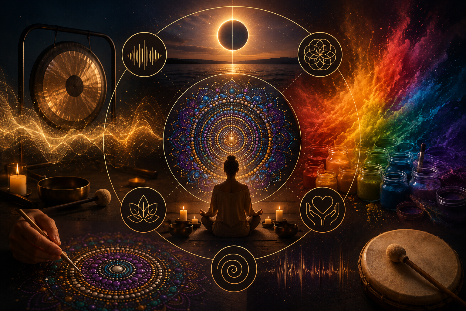 The Return to Coherence: Why Sound, Colour, Rhythm and Creativity Are Becoming the Medicine of Our Time