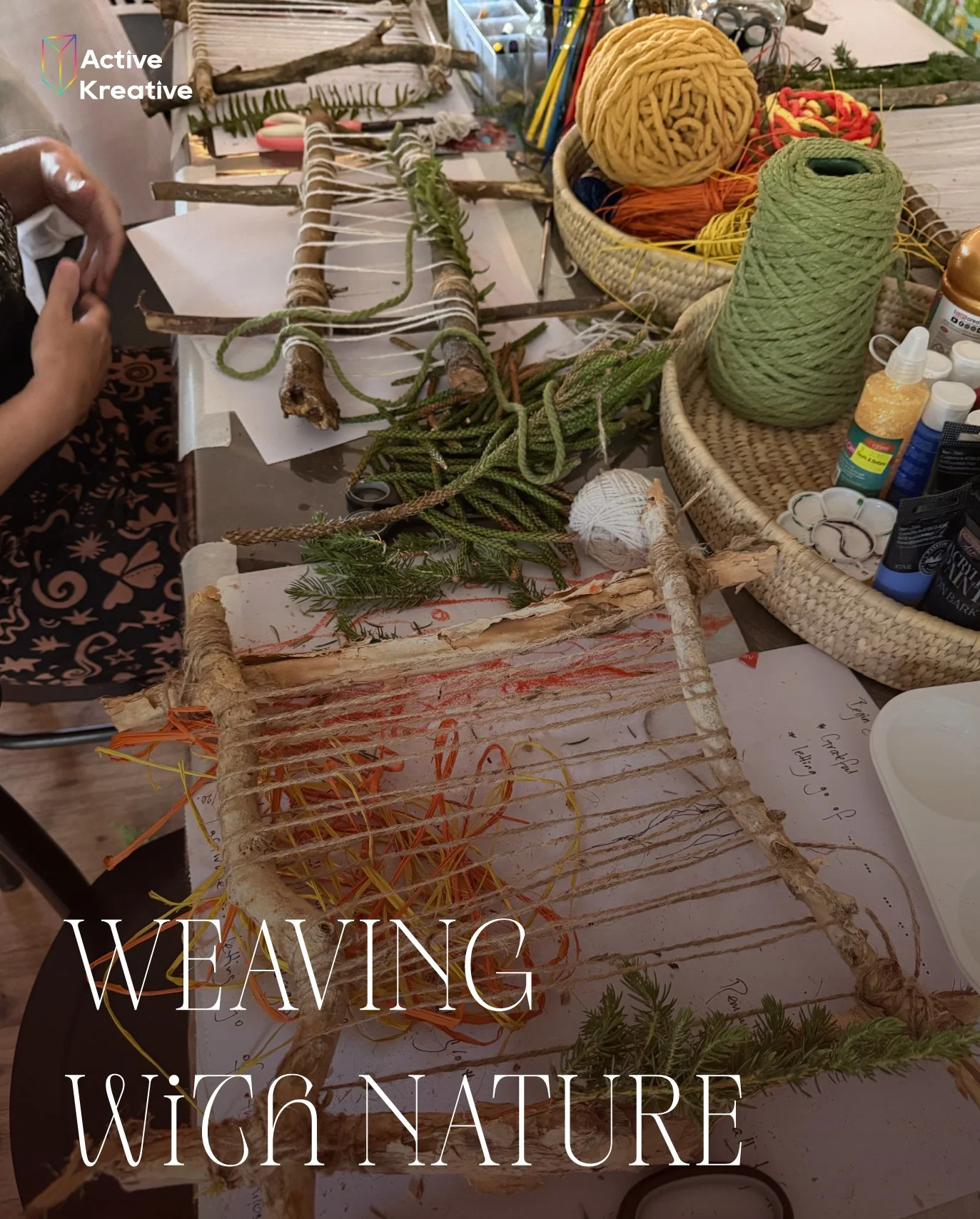 Art Therapy: Weaving with Nature — A Full-Day Retreat — Victoria