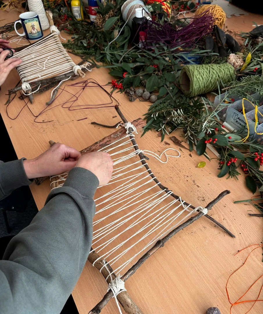 nature weaving