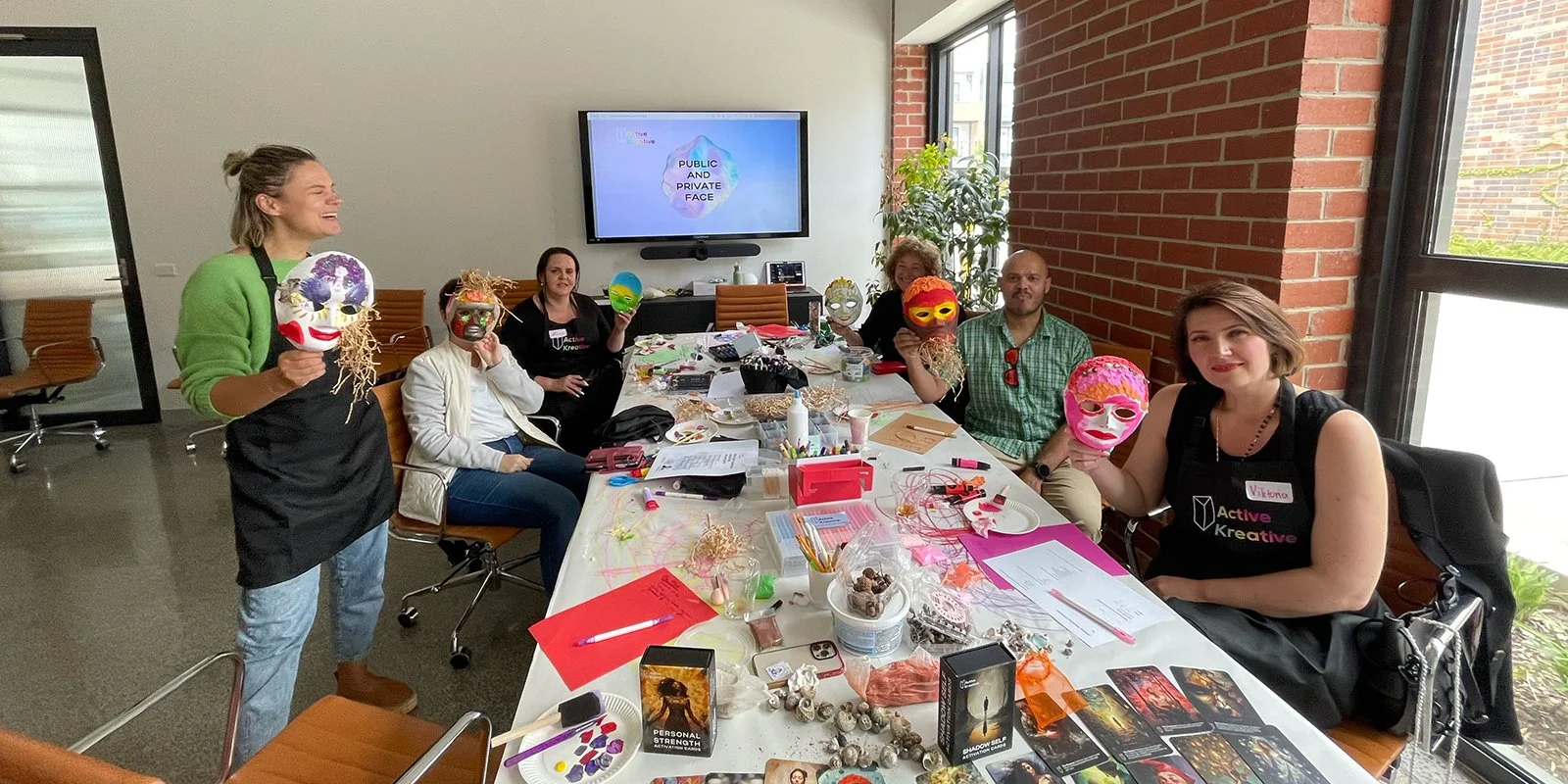 mask workshop, shadow workshop, ego, jungian approach