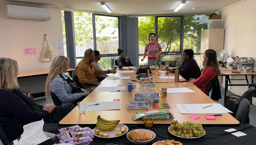 therapy cirlce, creative expressive theraoy, melbourne workshop