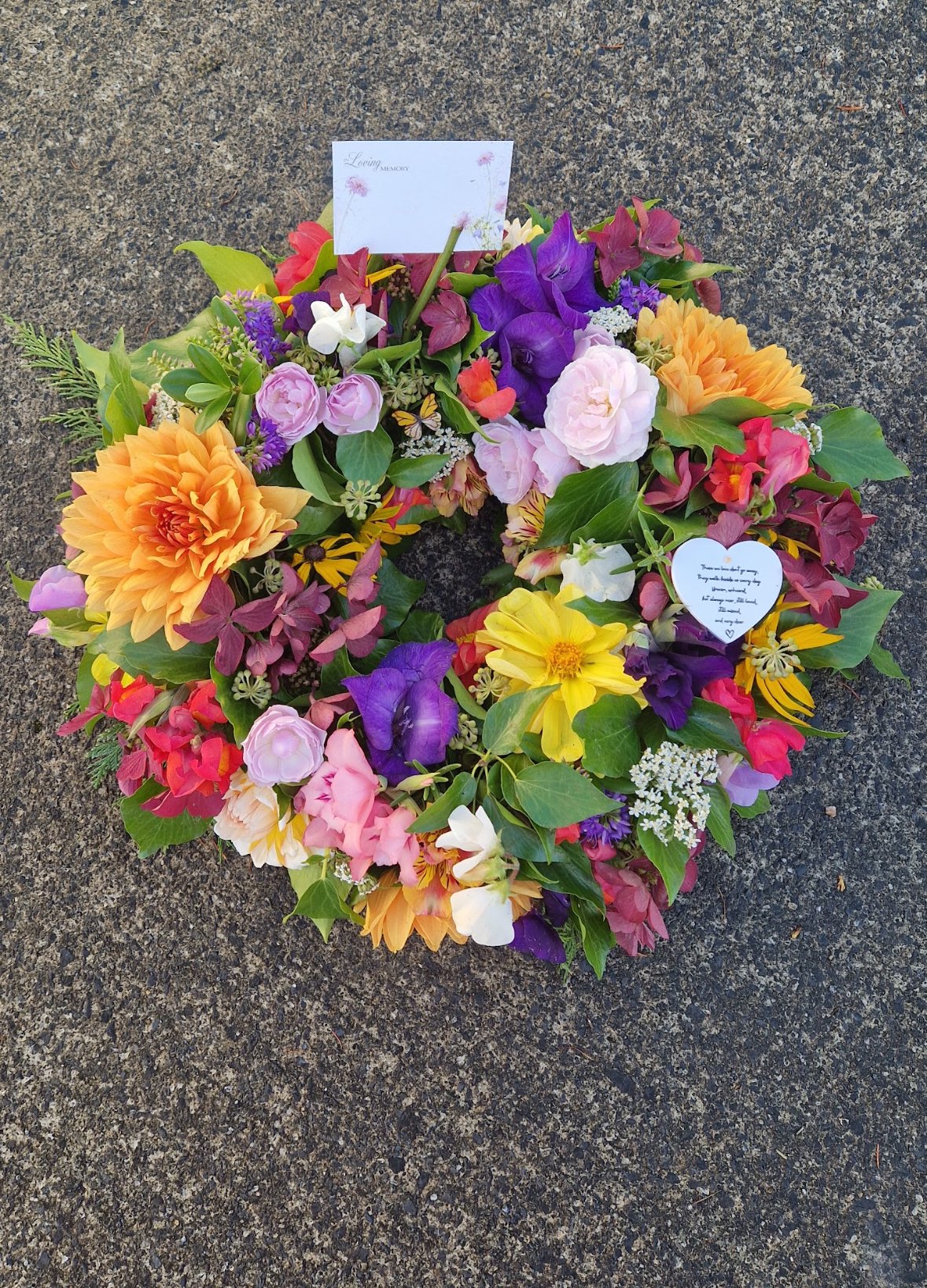 Compostable Wreath