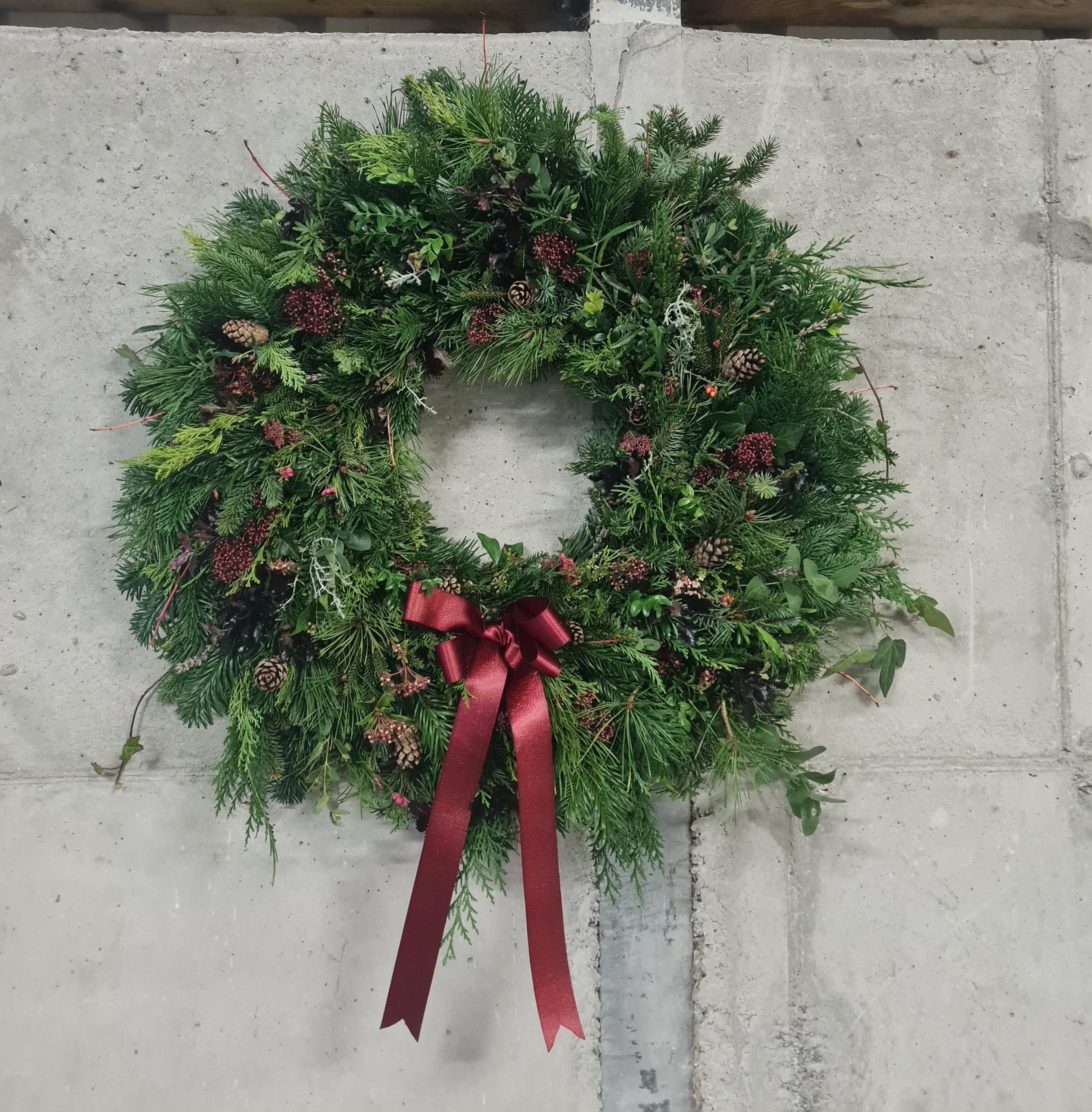 Ruby Wreath