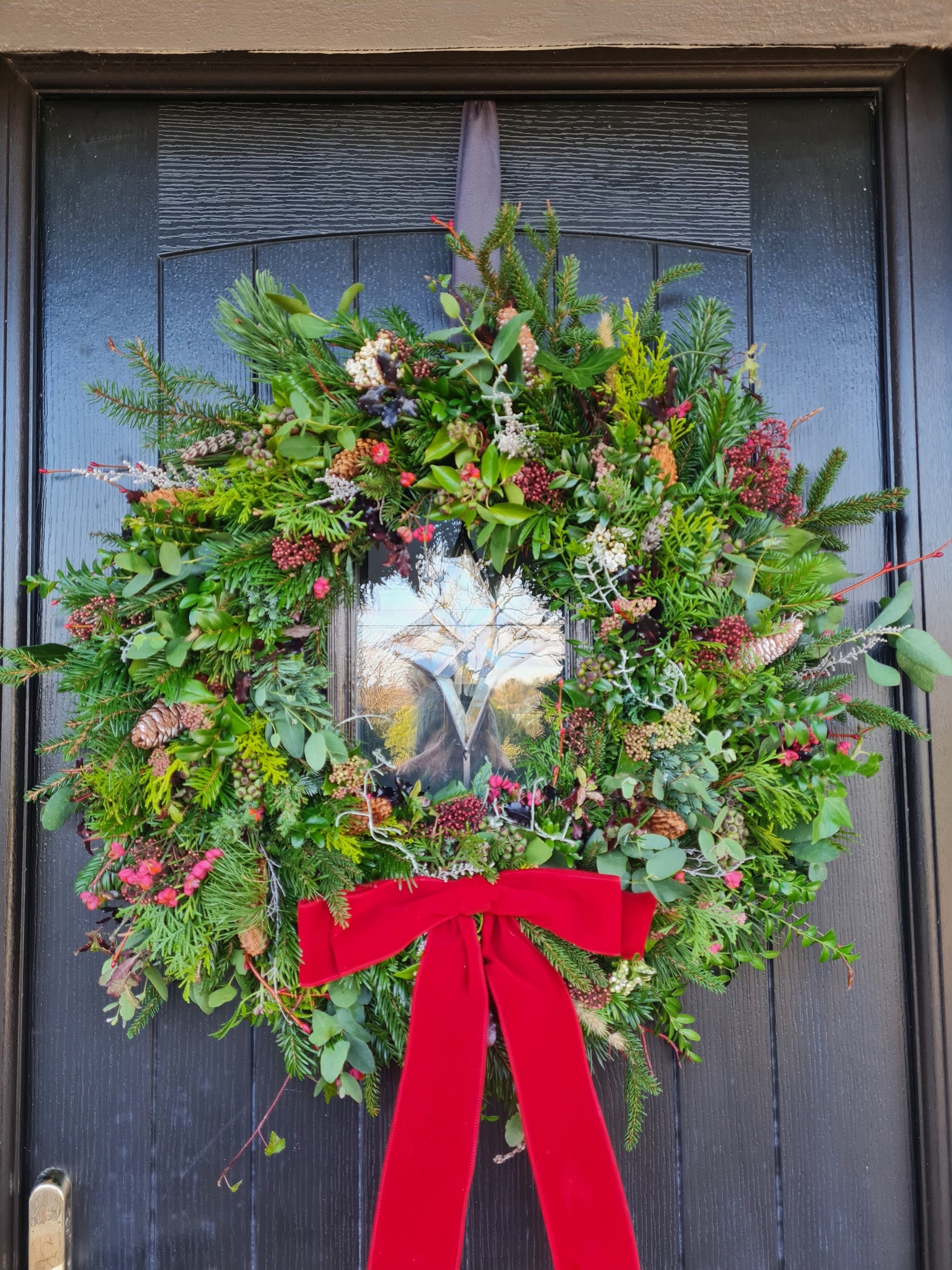 Ruby Wreath