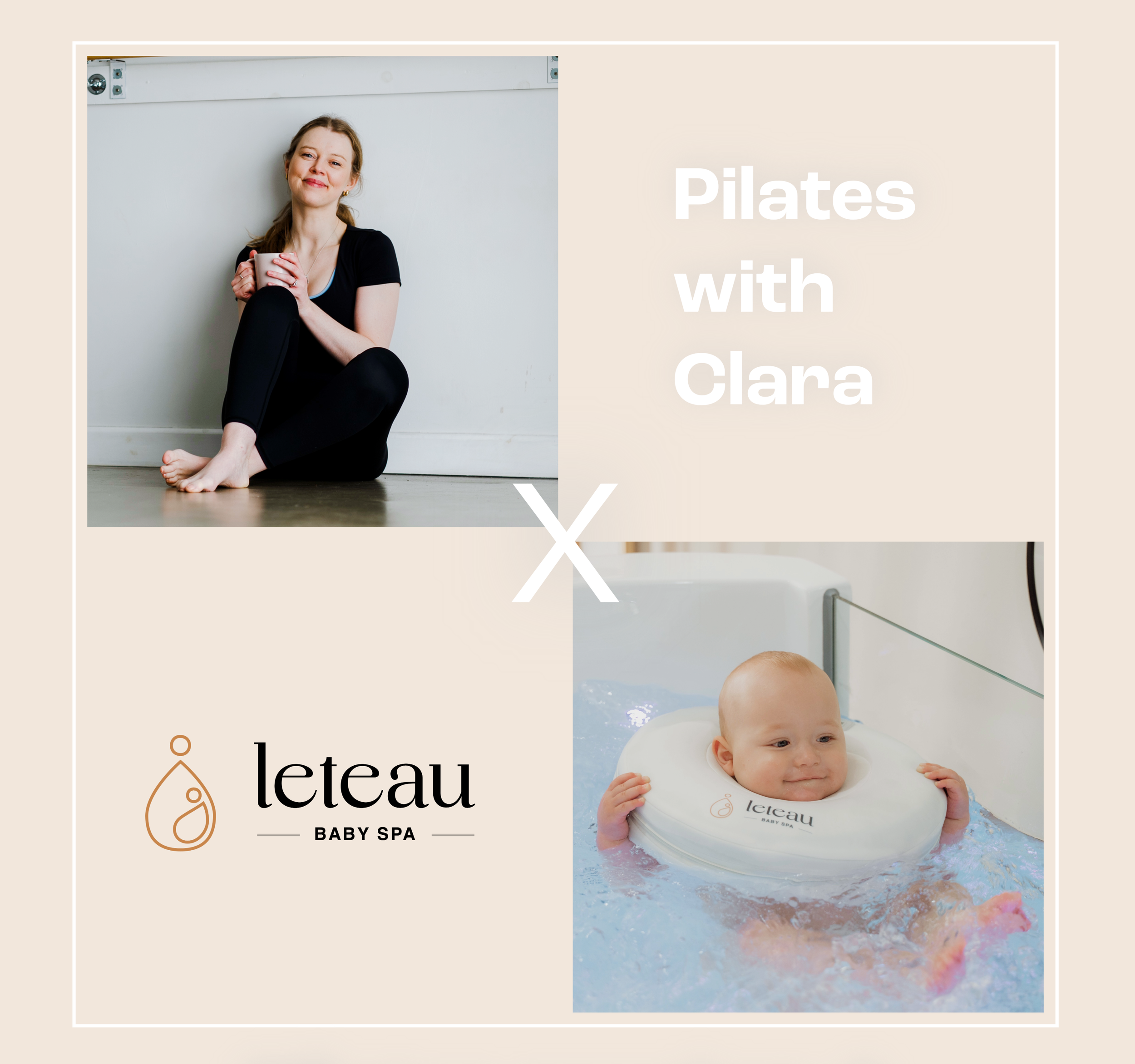 Postnatal Pilates X Baby Hydrotherapy 