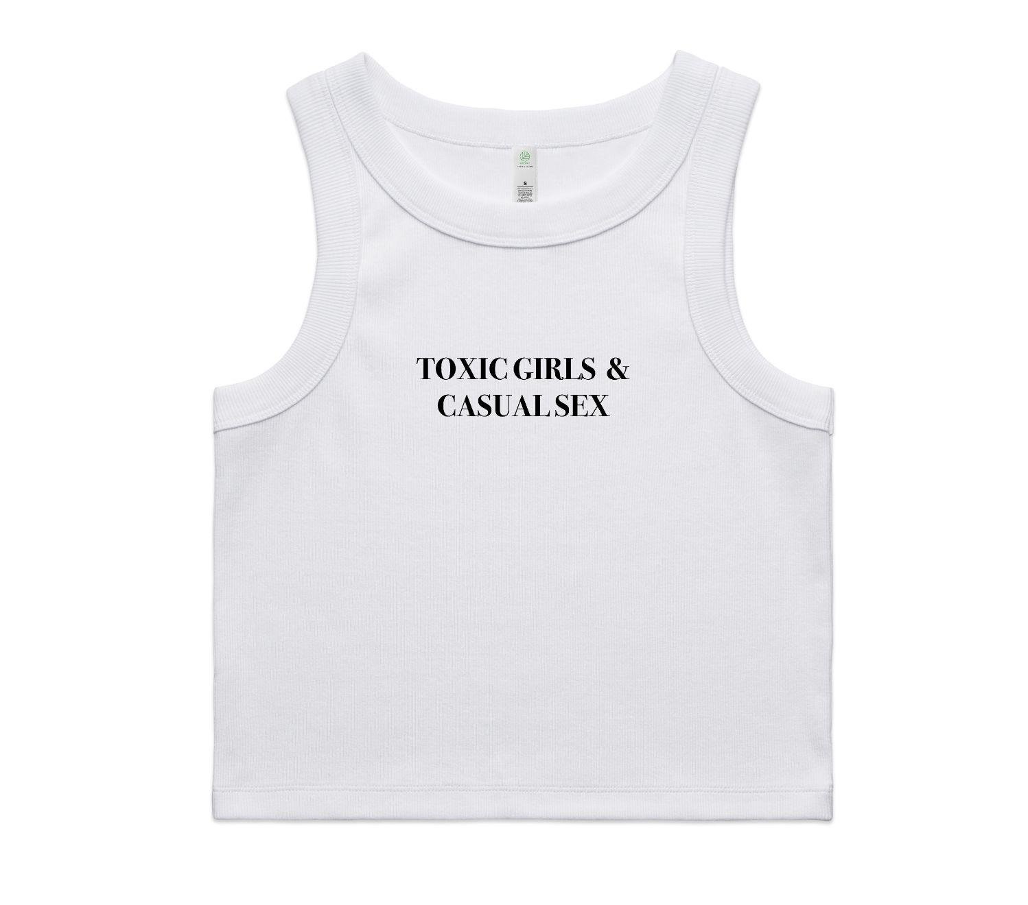 Toxic Girls Cropped Tank
