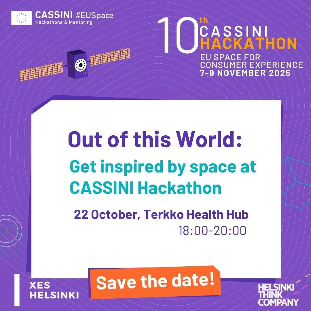 🚀 Join the 10th CASSINI Hackathon: EU Space for Consumer Experience! 🌍

​The CASSINI Hackathon is returning for its 10th edition this November! This EU-wide idea competition challenges participants to harness space technology and data to create inn