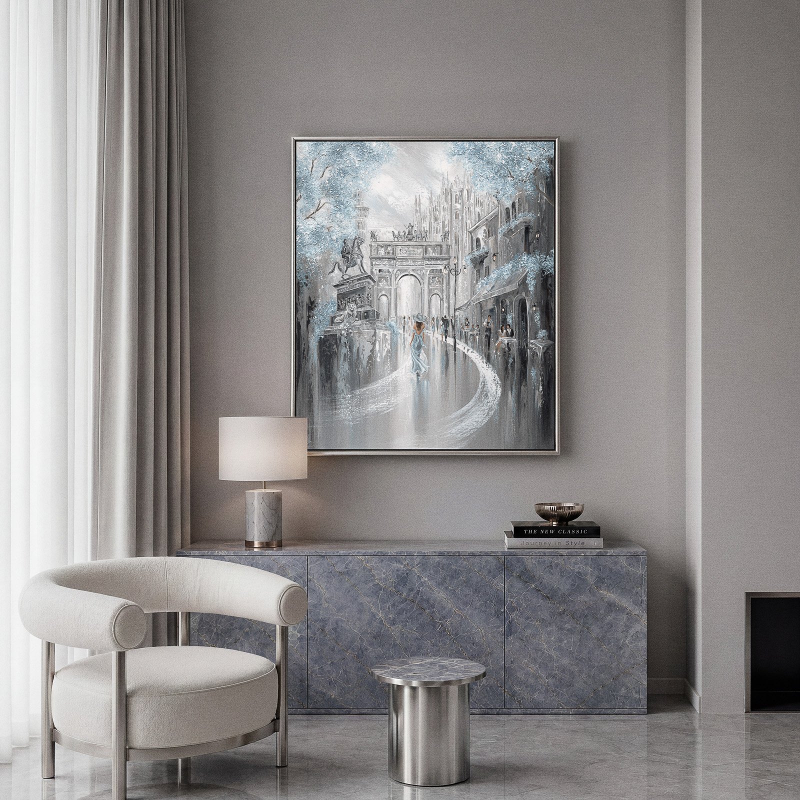 Sky Blue, Milan