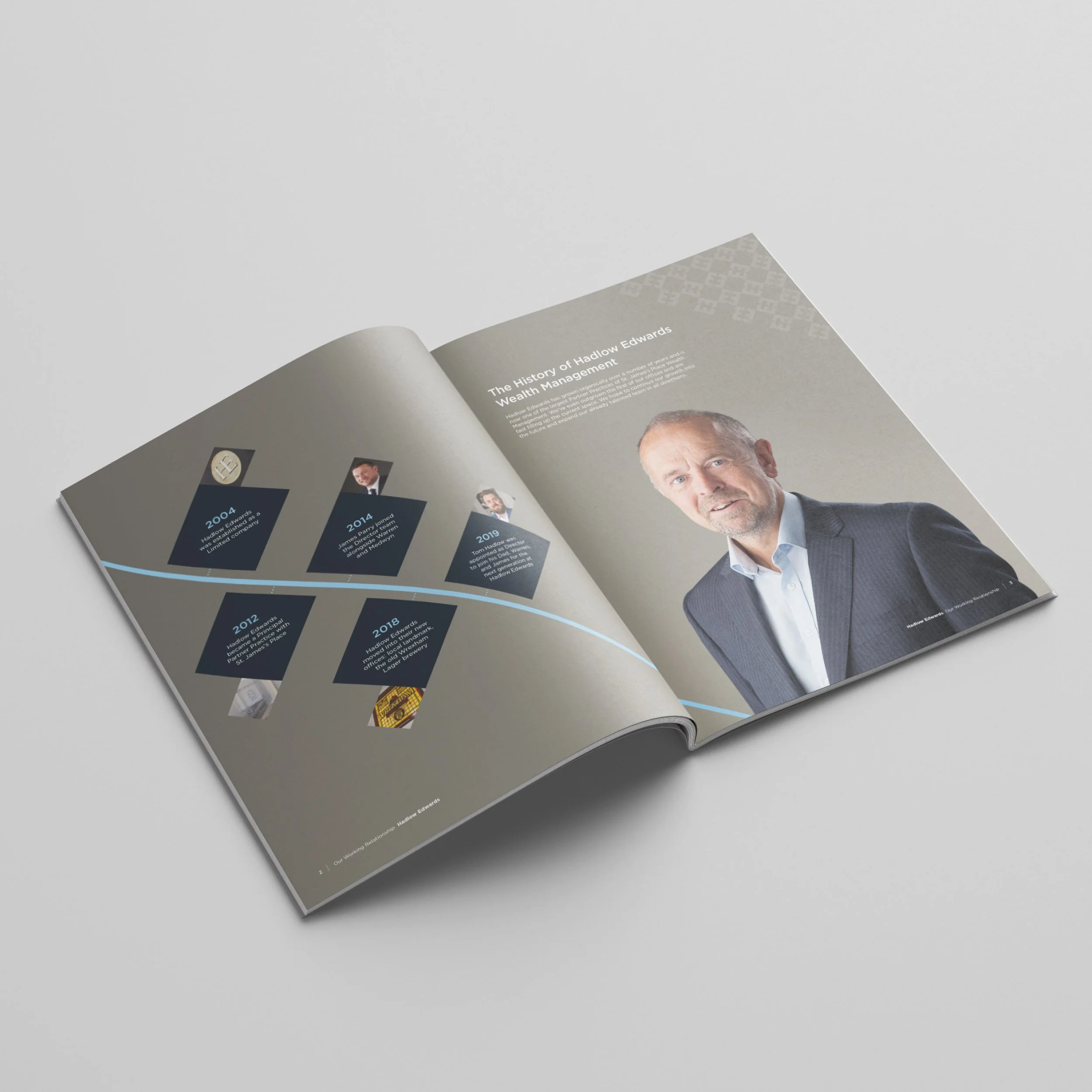 Hadlow Edwards Corporate Brochure Design