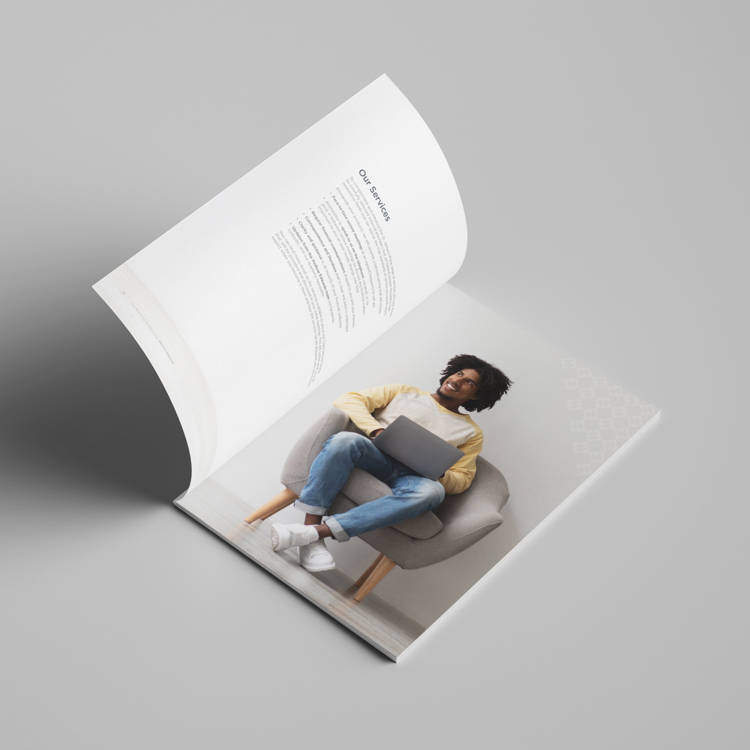 Hadlow Edwards Corporate Brochure Design