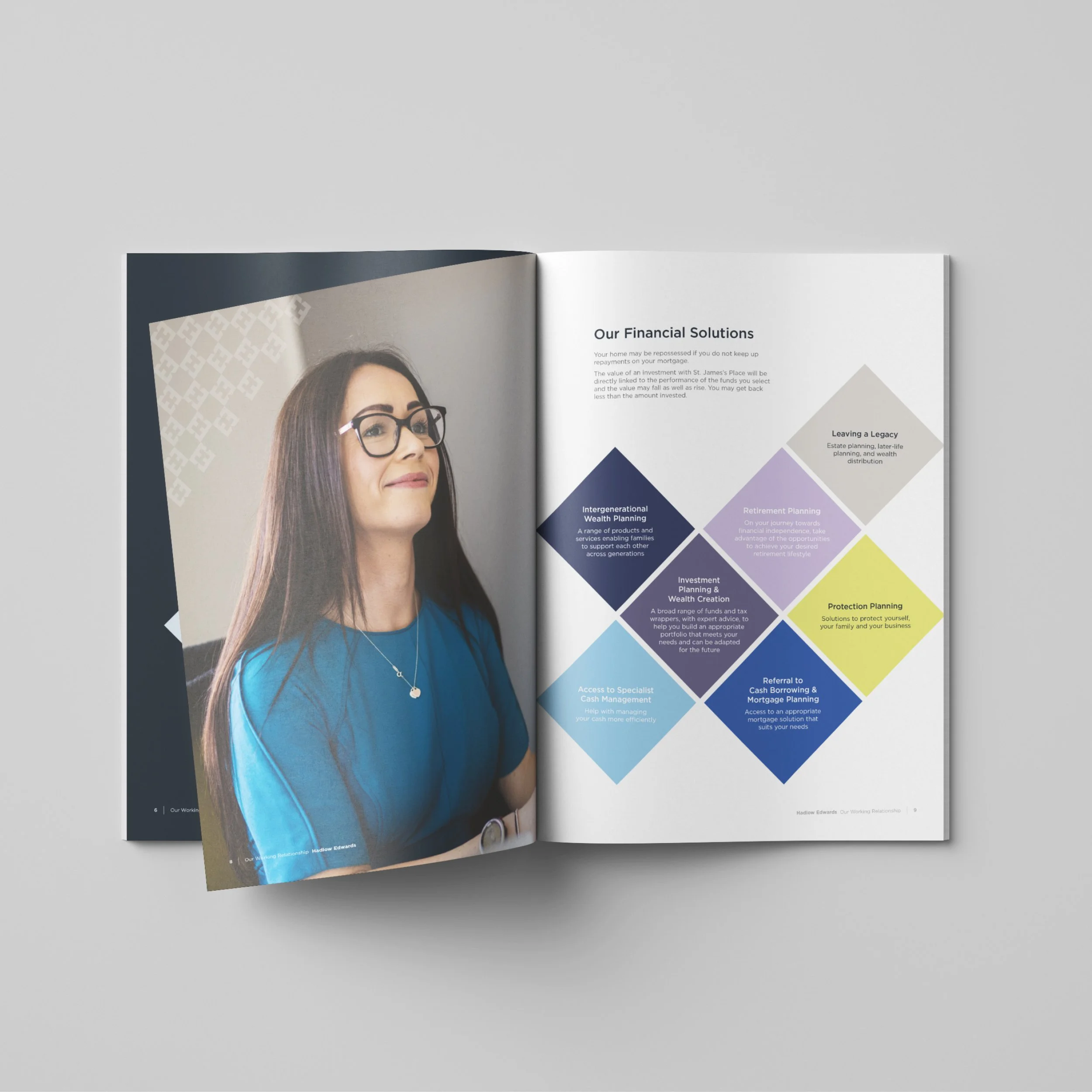 Hadlow Edwards Corporate Brochure Design