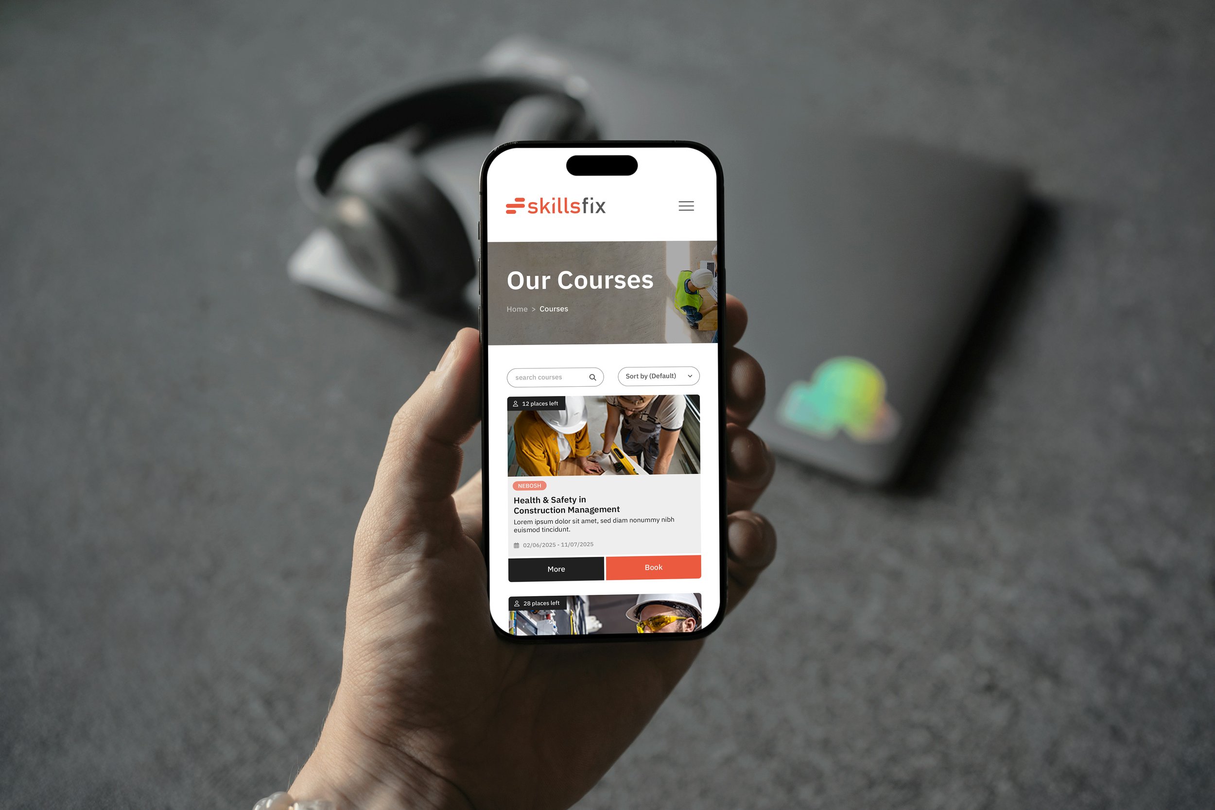 Skills Fix Training Course Provider Responsive Website Design