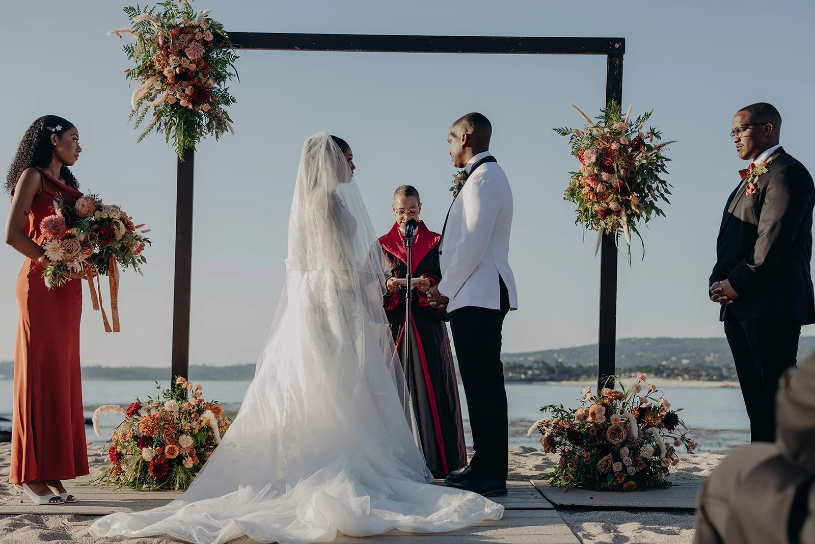 Carmel-by-the-Sea Wedding, Beach Wedding